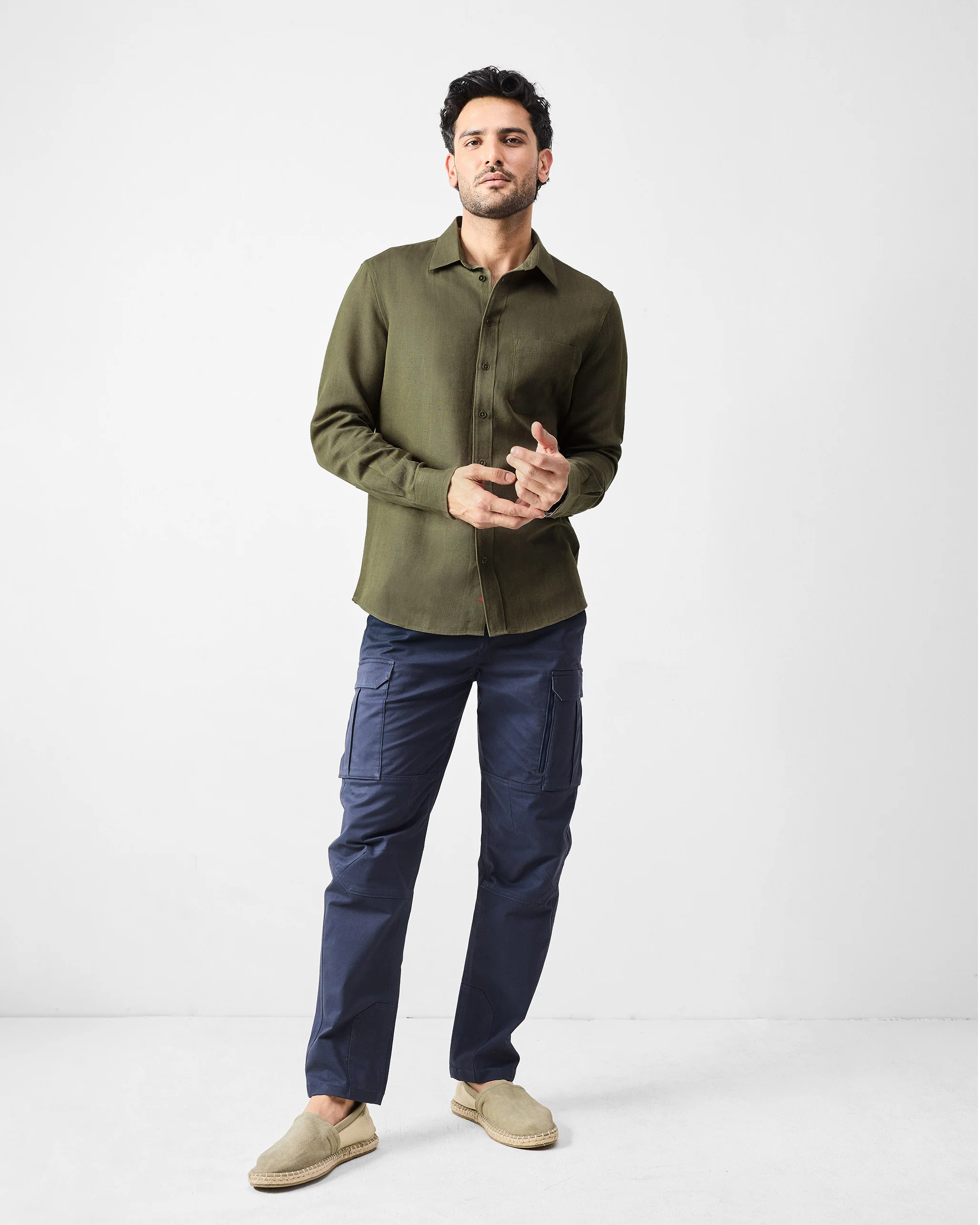 Kipling Shirt - Olive - Image 7