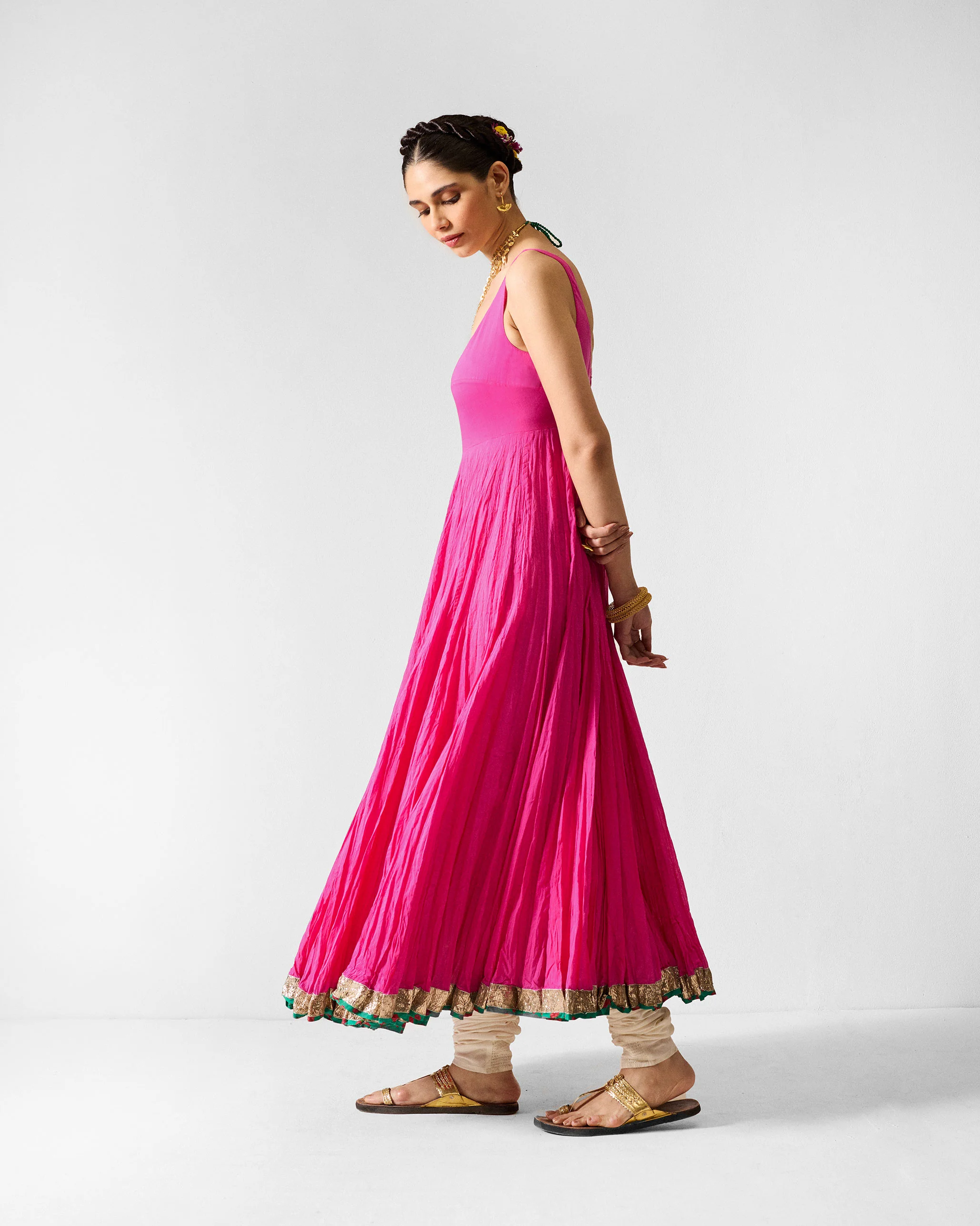 Kochi Kurta - Fuchsia - Image 3