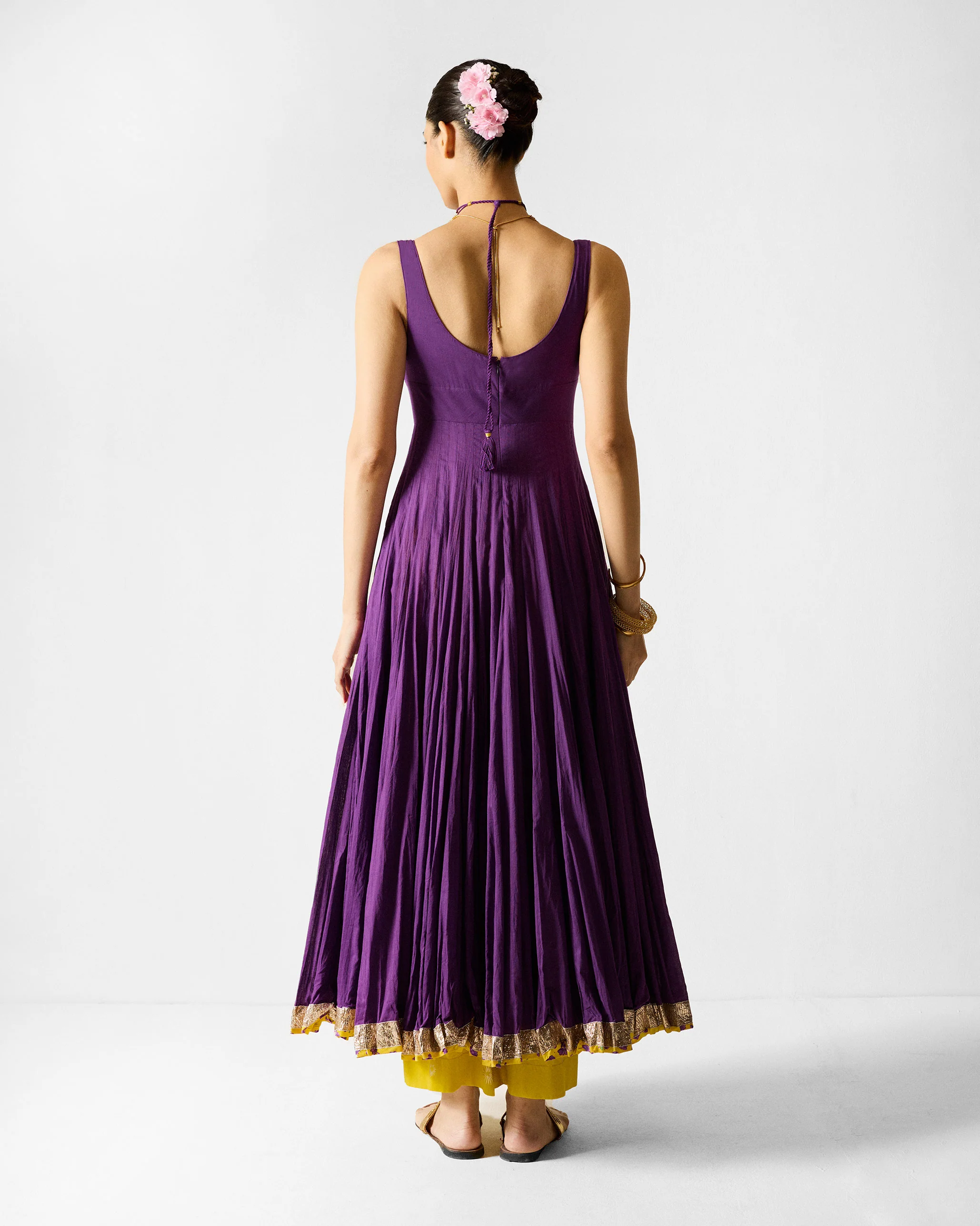 Kochi Kurta - Purple - Image 3
