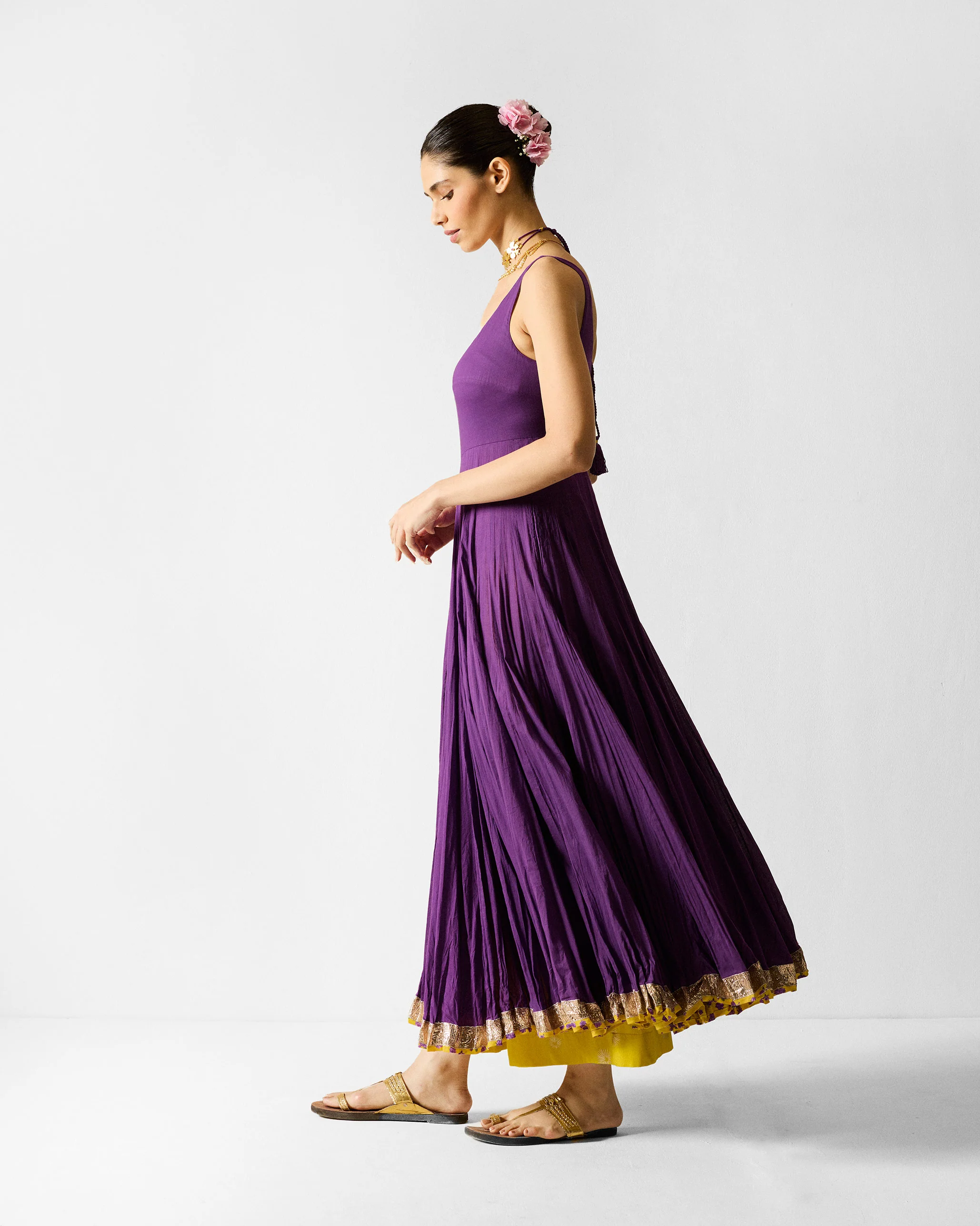 Kochi Kurta - Purple - Image 4