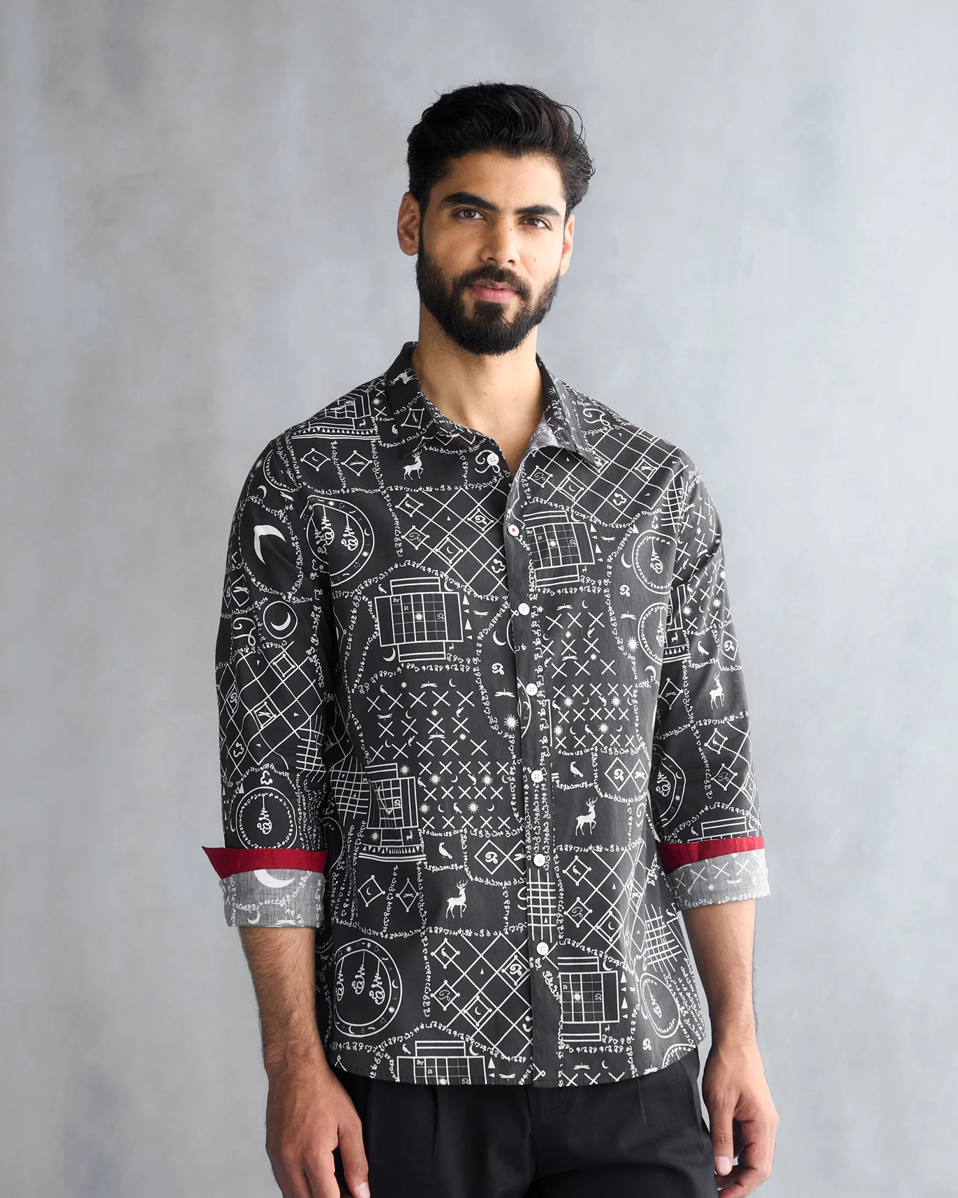 Kochi Shirt - Black & White - Image 6