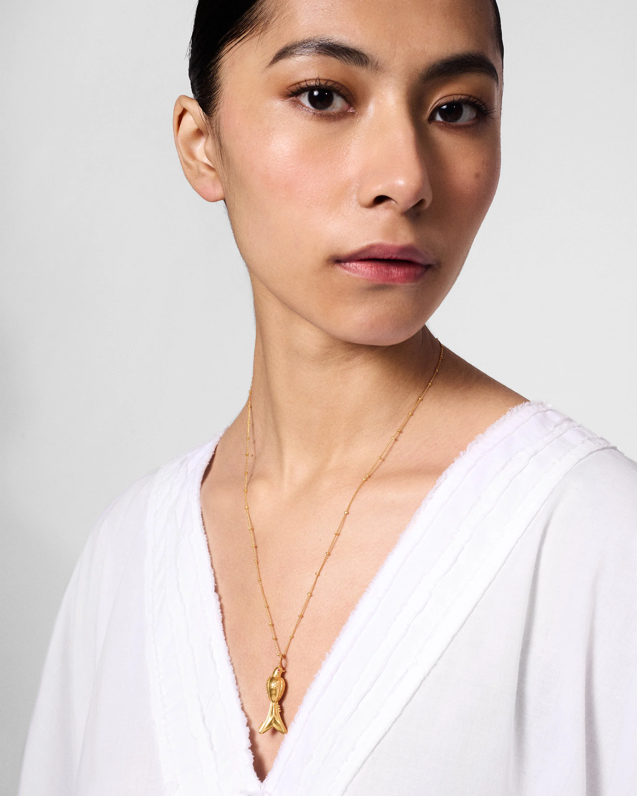 Koel Necklace - Gold - Image 7