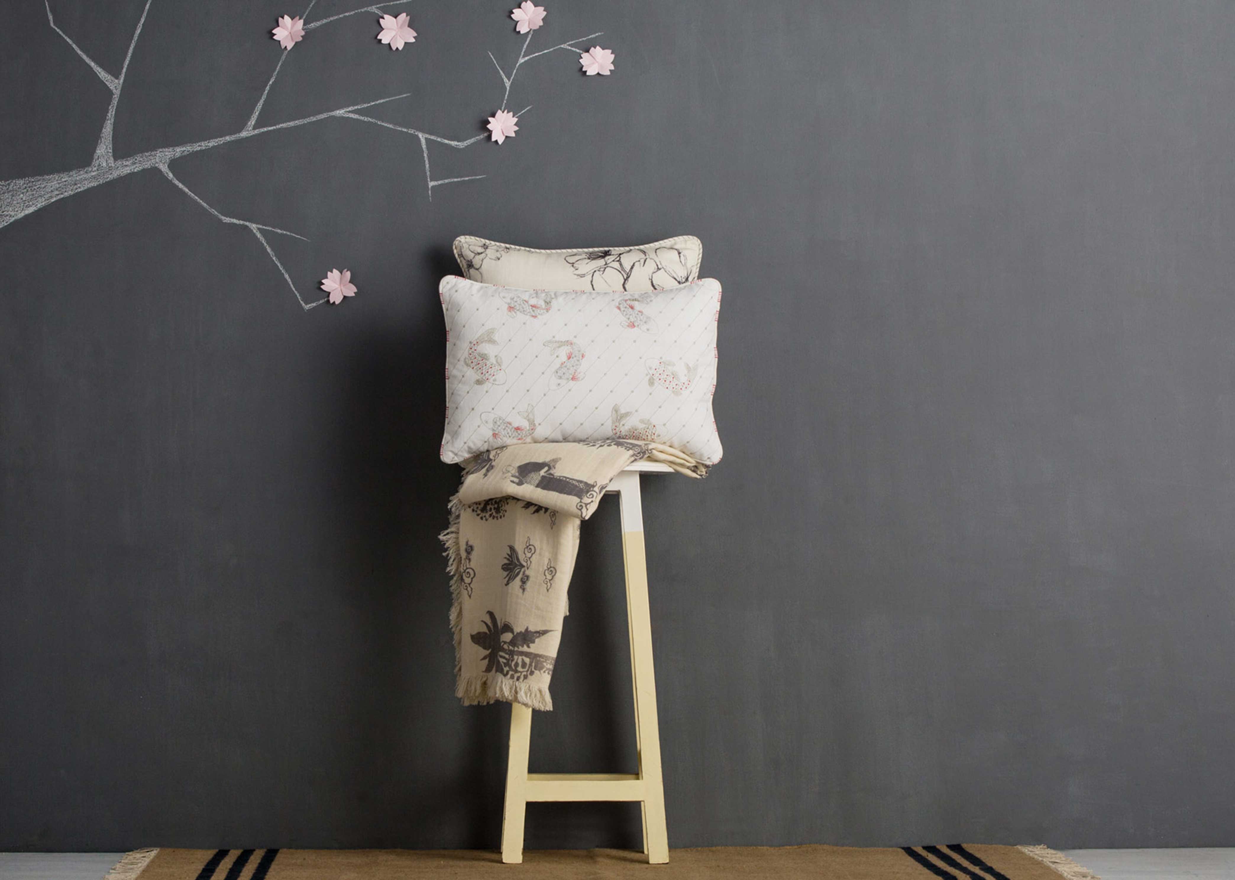 Koi Fish Pillow Cover - Image 3