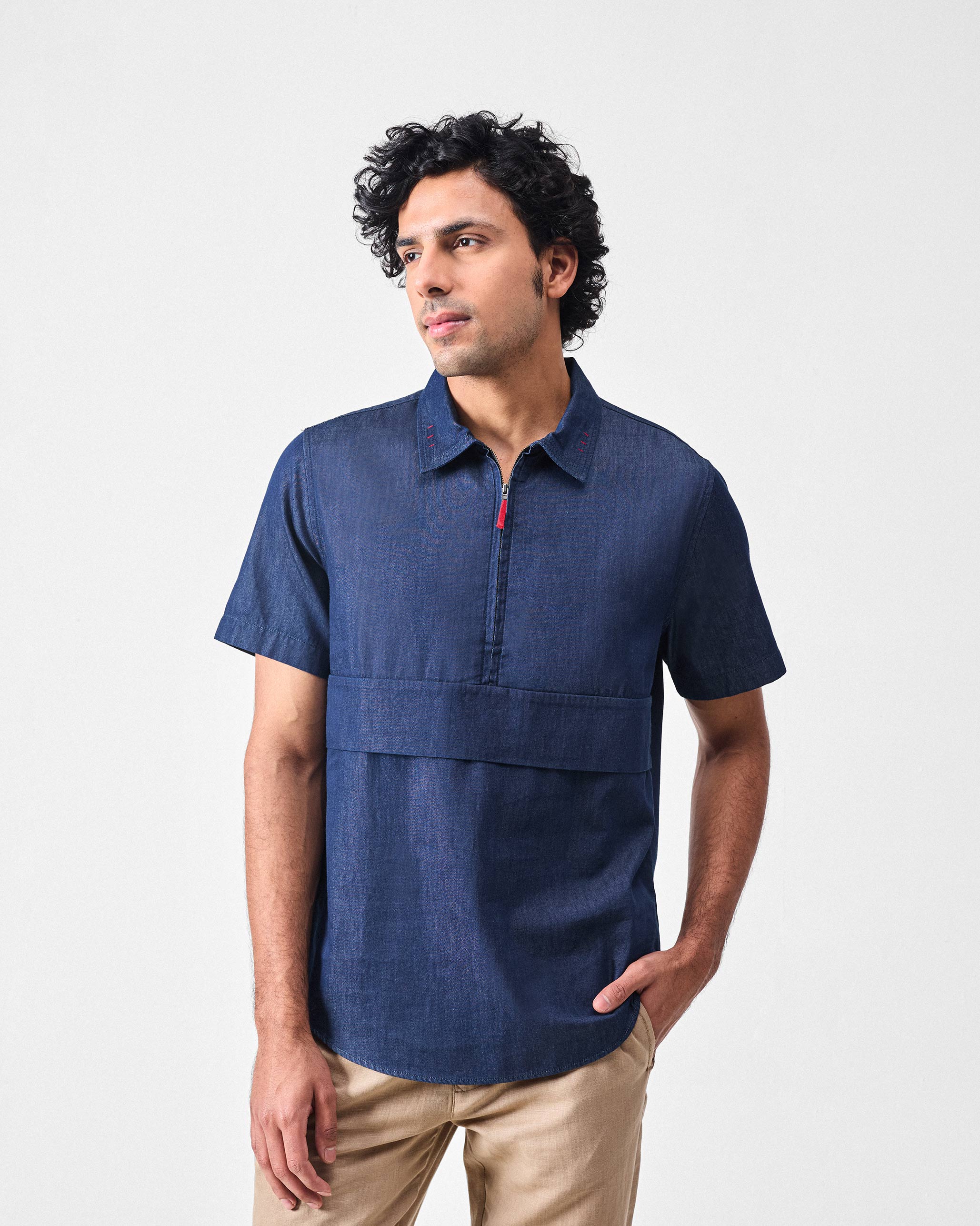 Konbini Shirt - Denim - Image 2