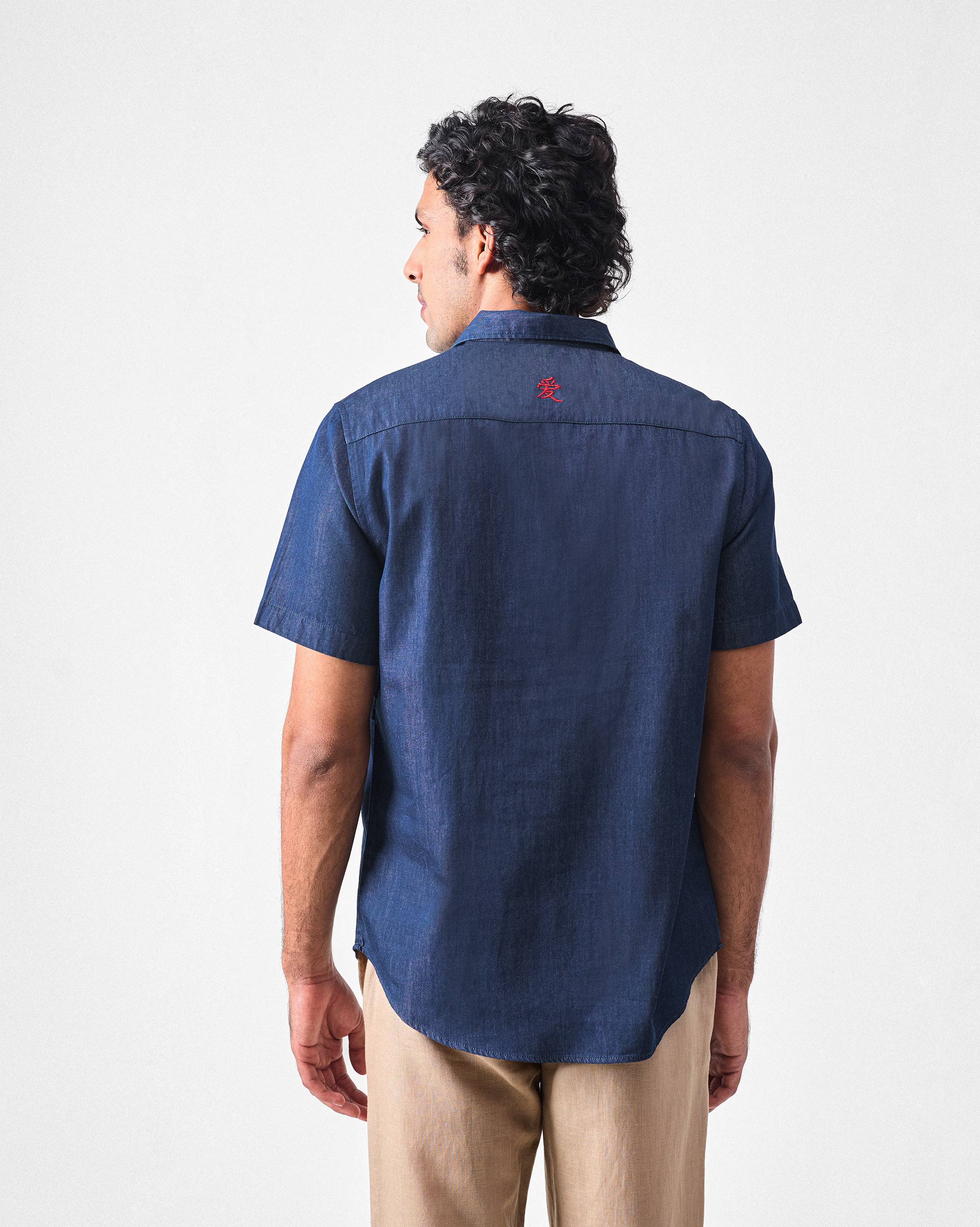 Konbini Shirt - Denim - Image 4