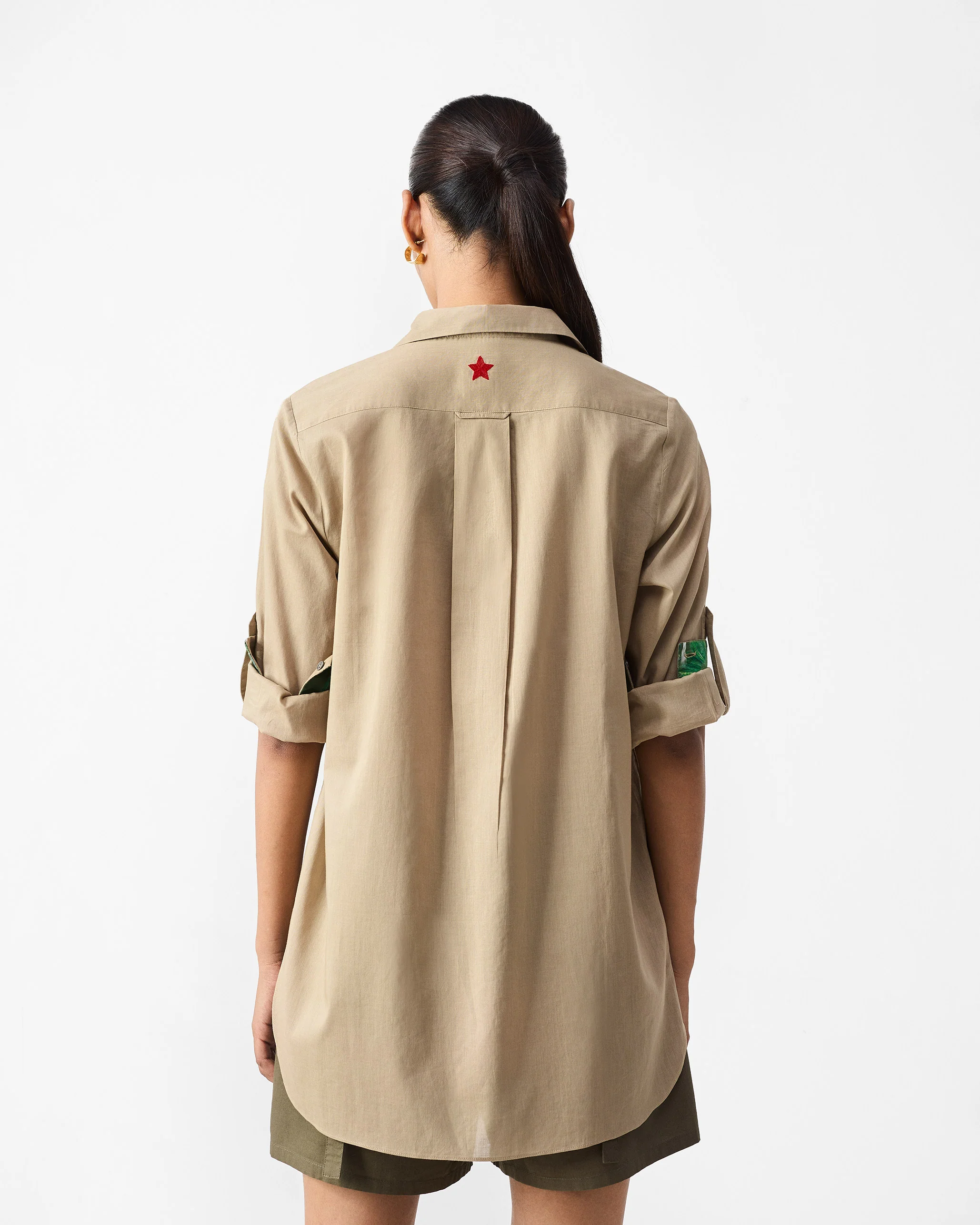 Kumaon Shirt - Khaki - Image 2