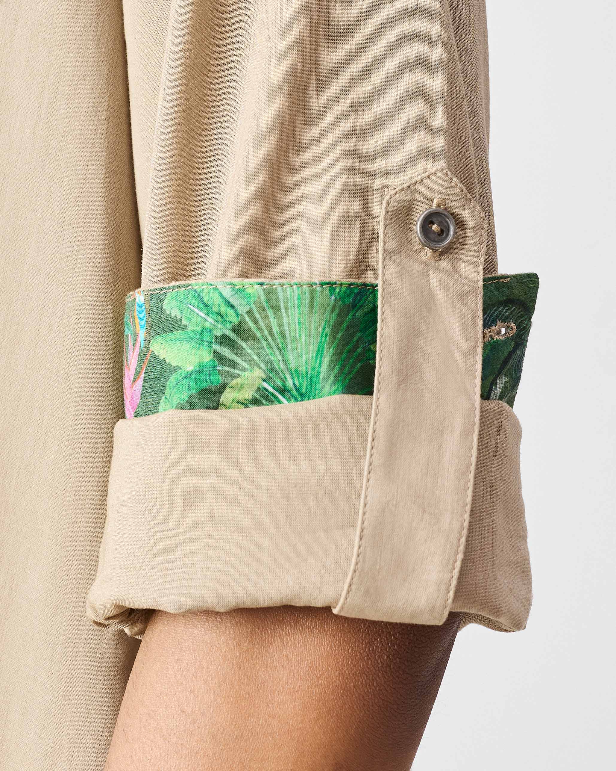 Kumaon Shirt - Khaki - Image 4