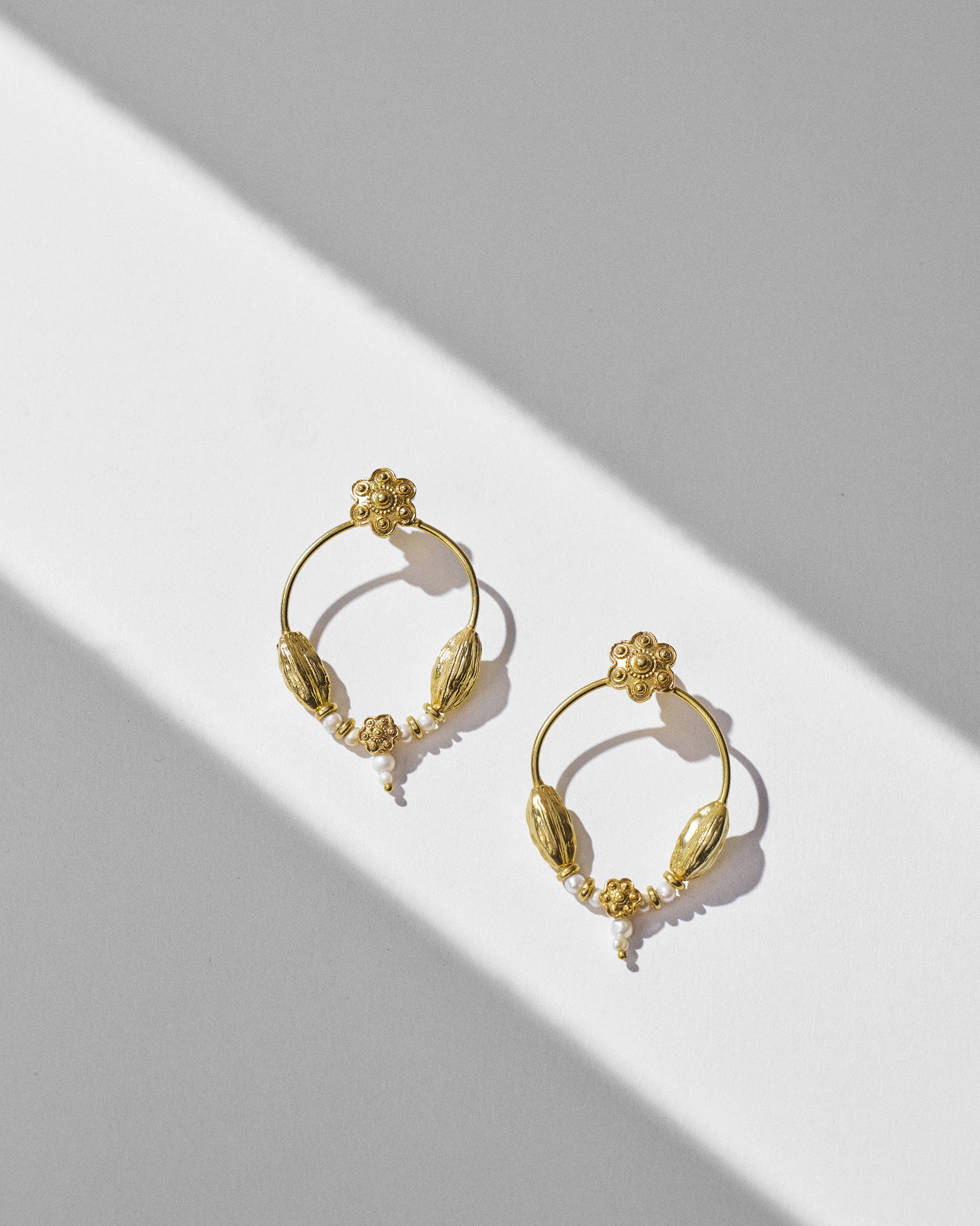 Kumud Studs - Gold - Image 2