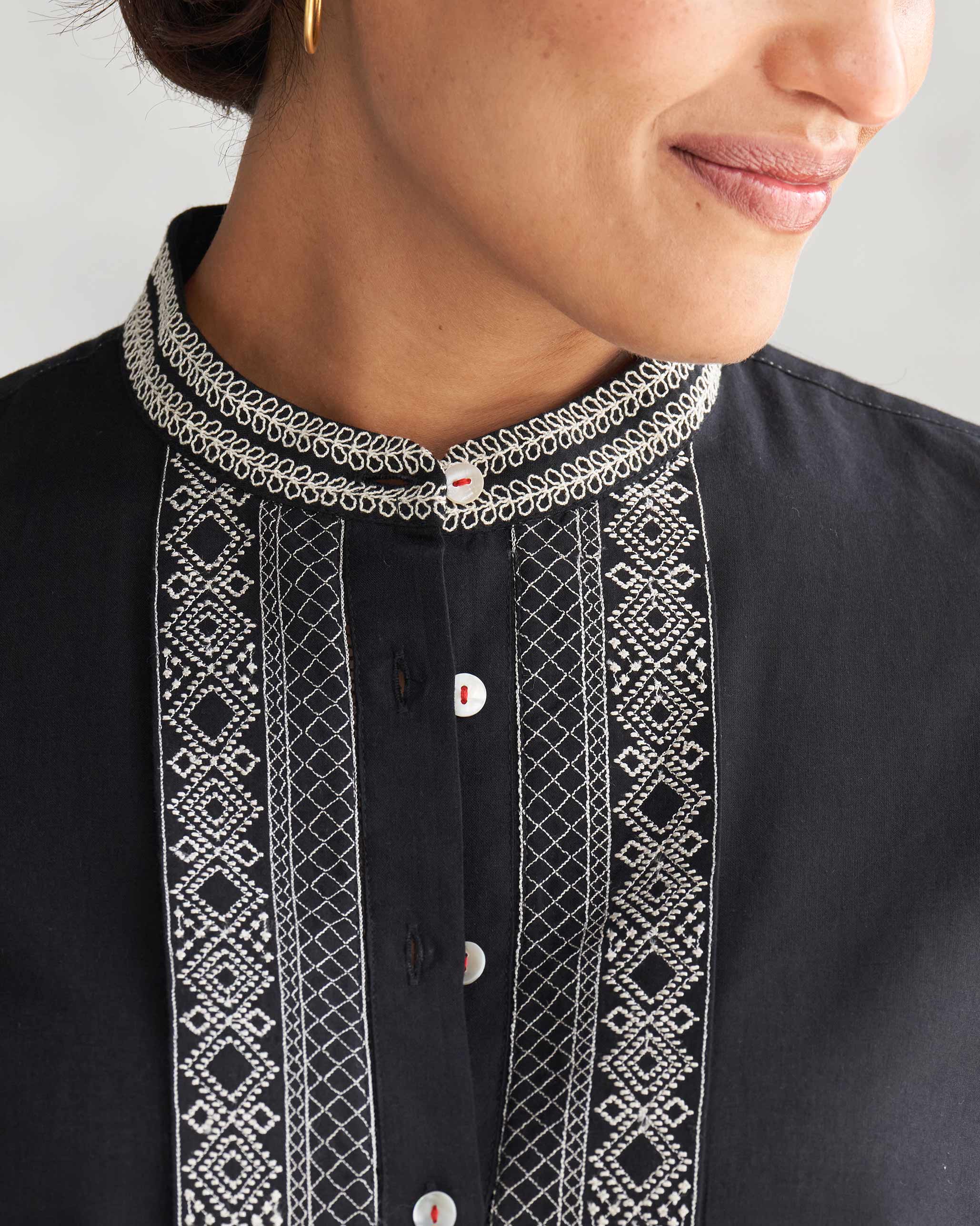 Kuro Kurta - Black - Image 4