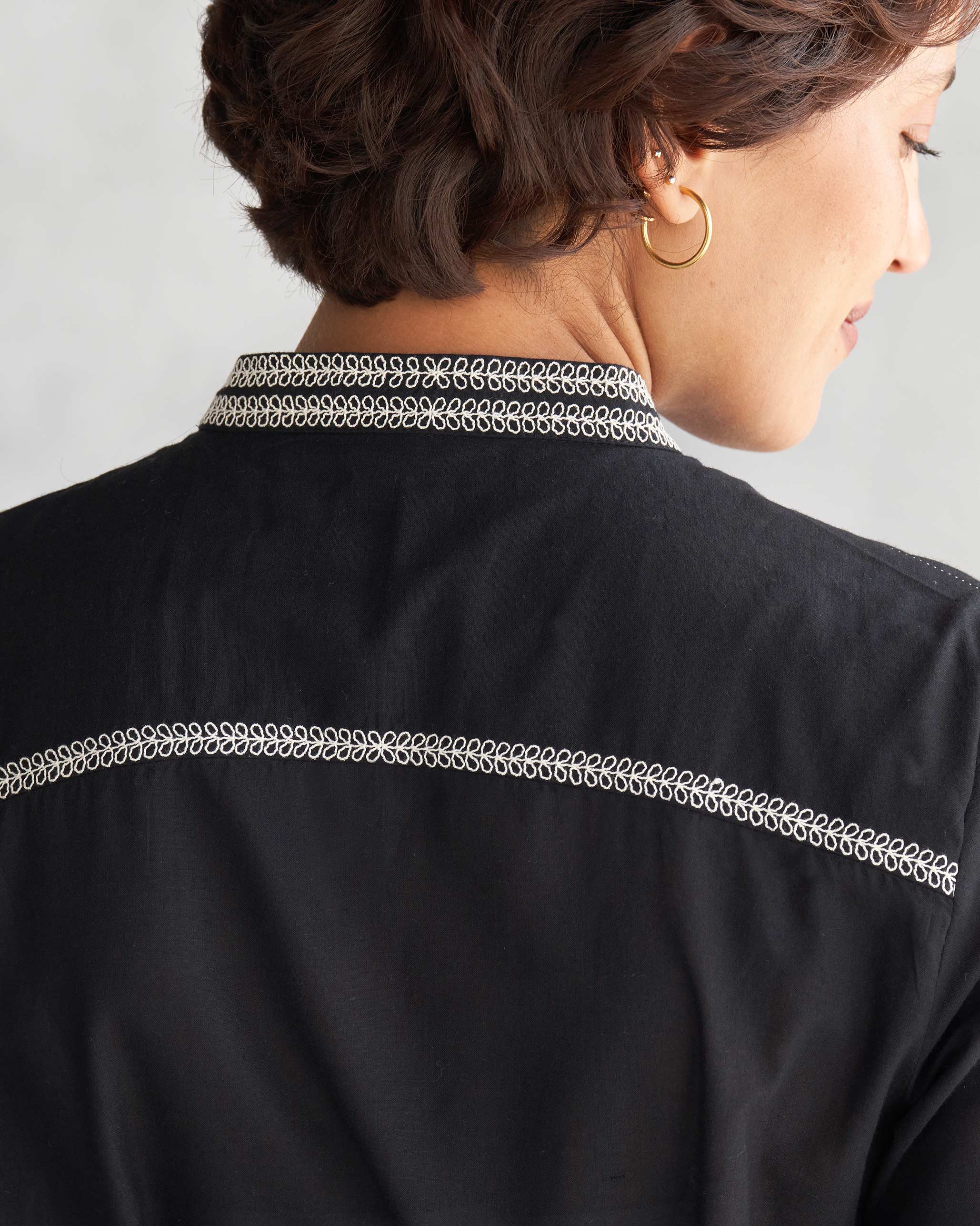 Kuro Kurta - Black - Image 5