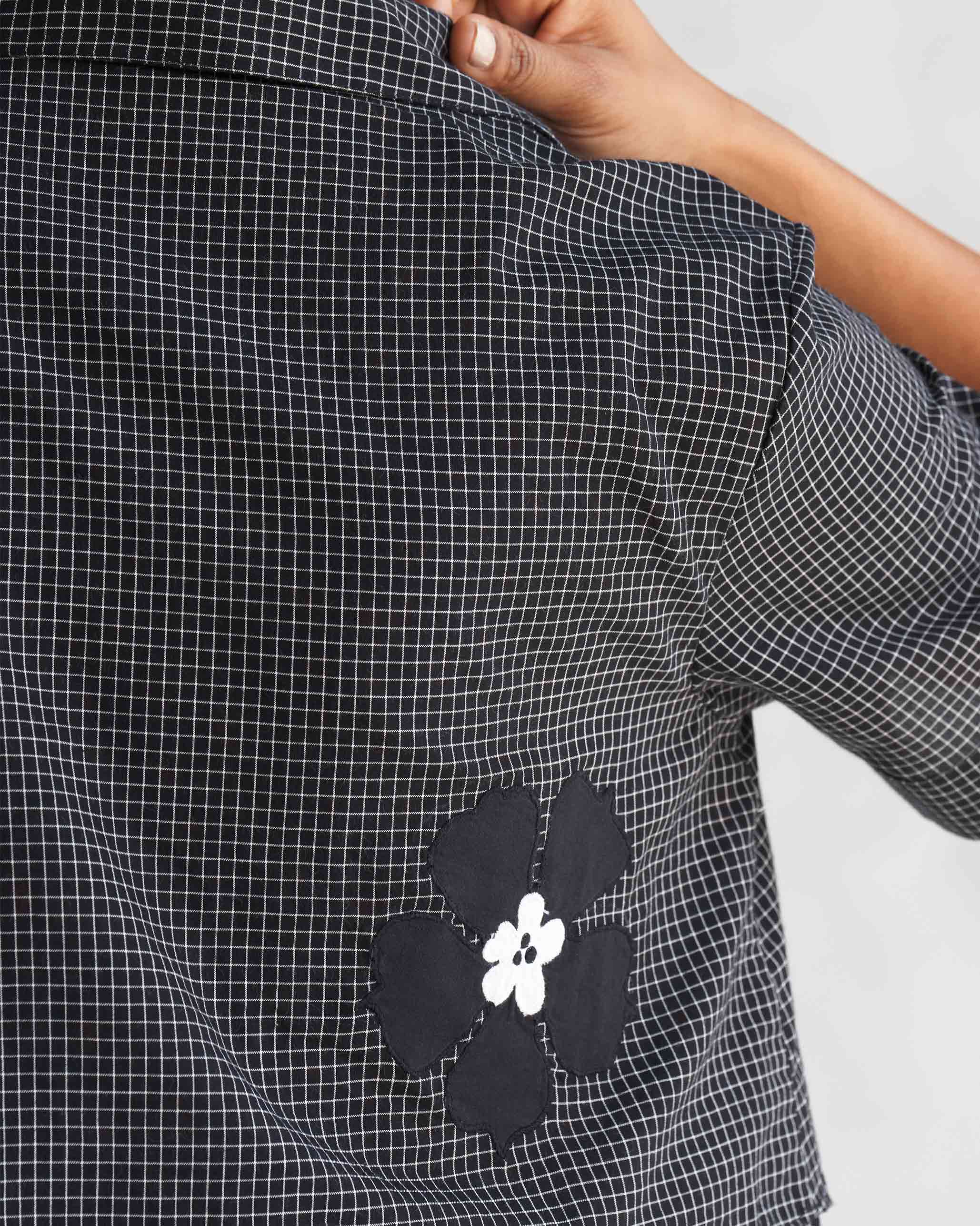 Kuro Shirt Dress - Black - Image 2