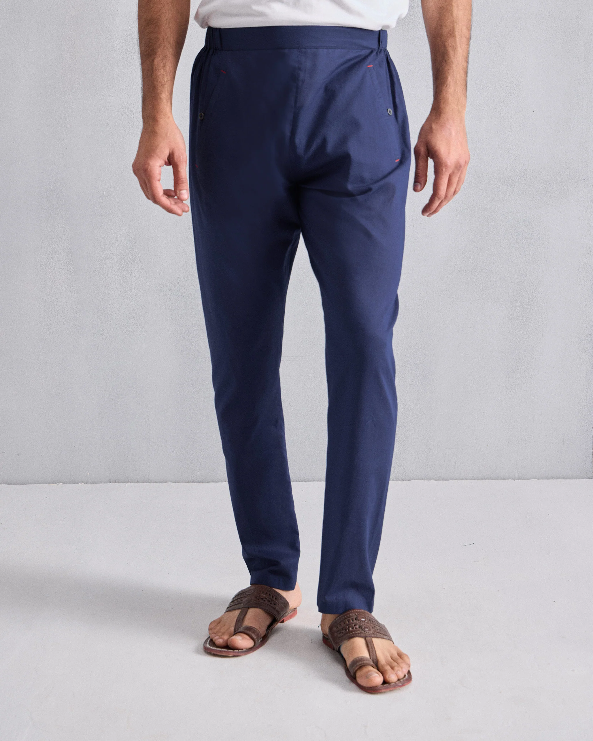 Kurta Pants - Ink Blue
