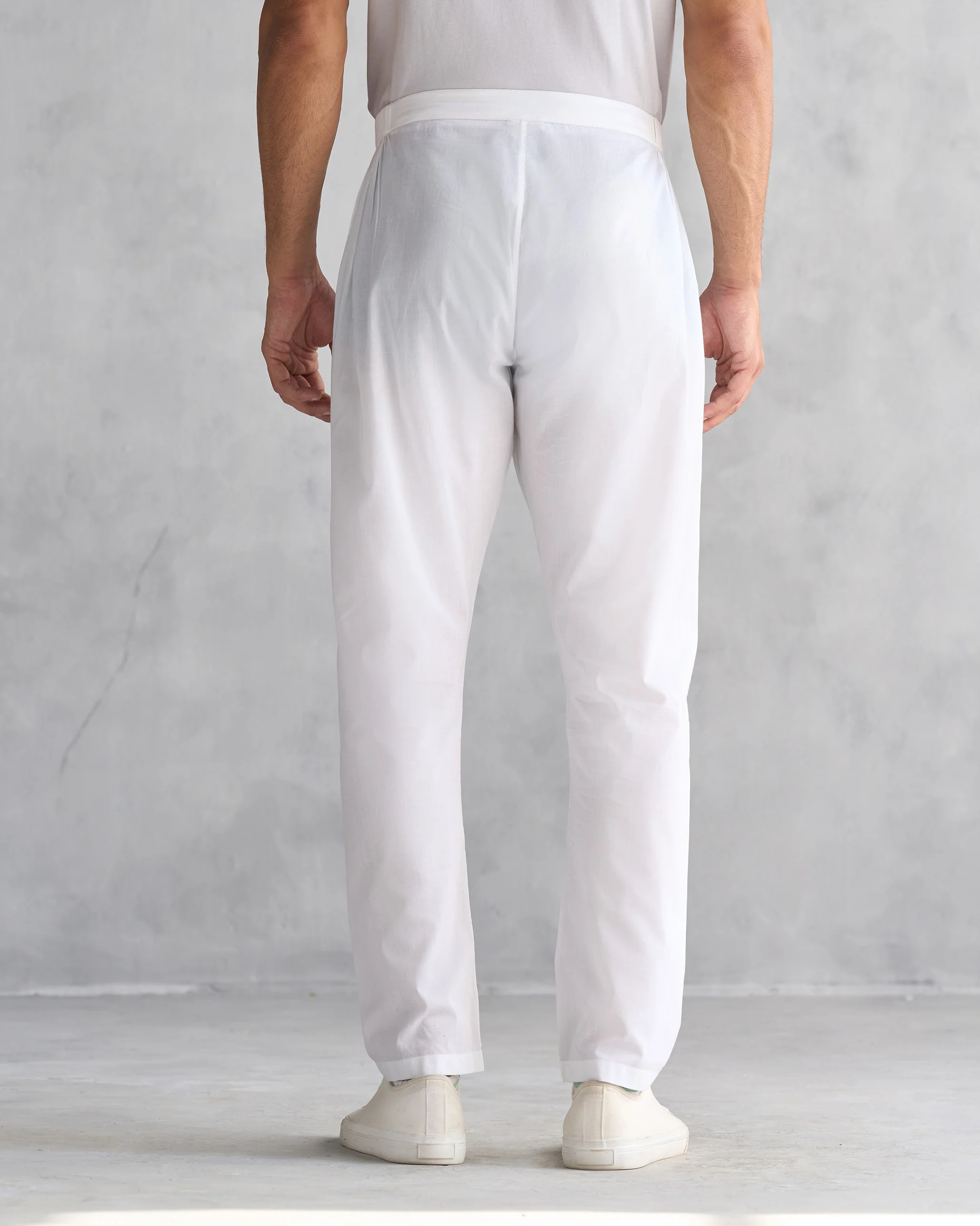 Kurta Pants - White - Image 3