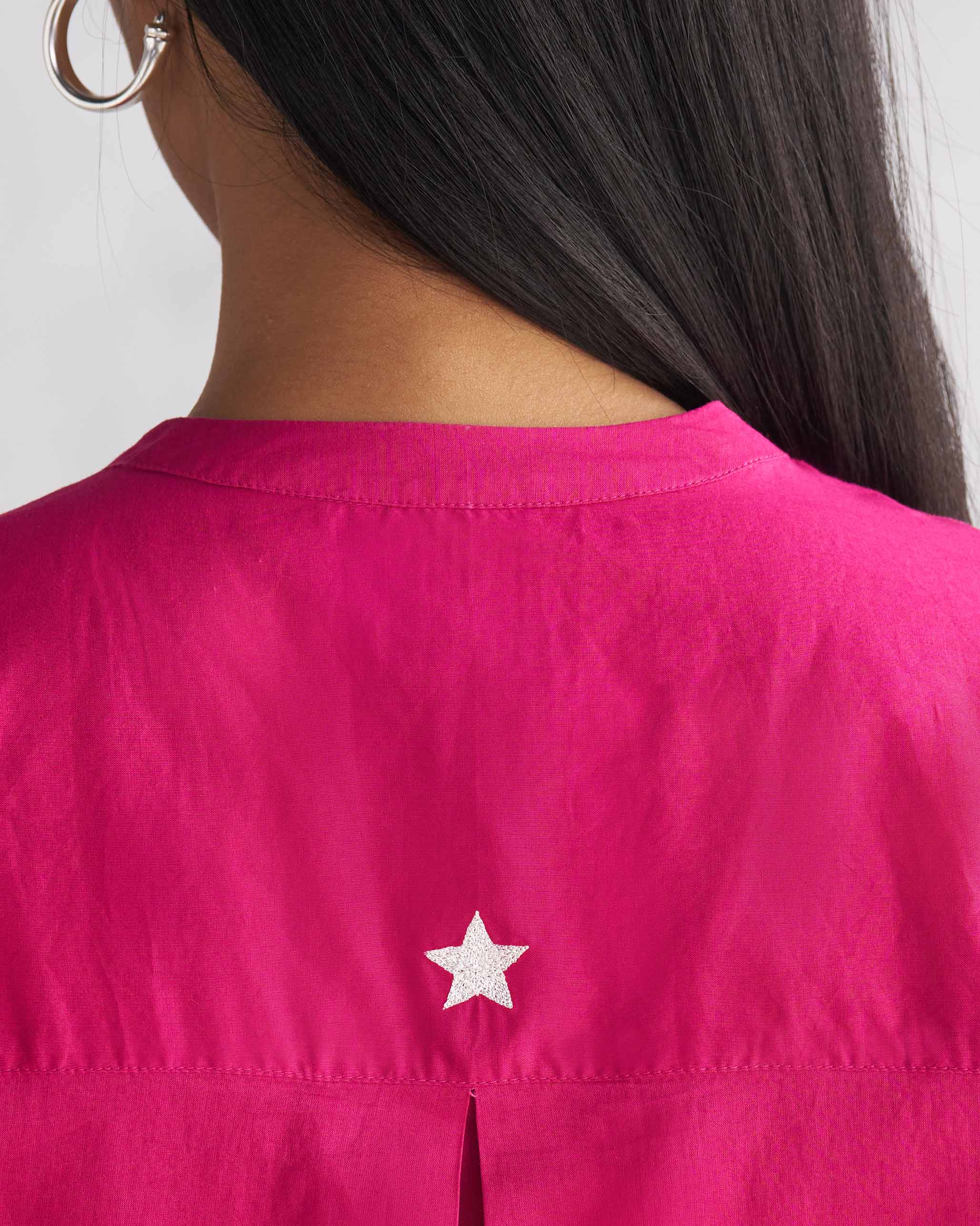 Lazy Sunday Tunic - Berry - Image 2
