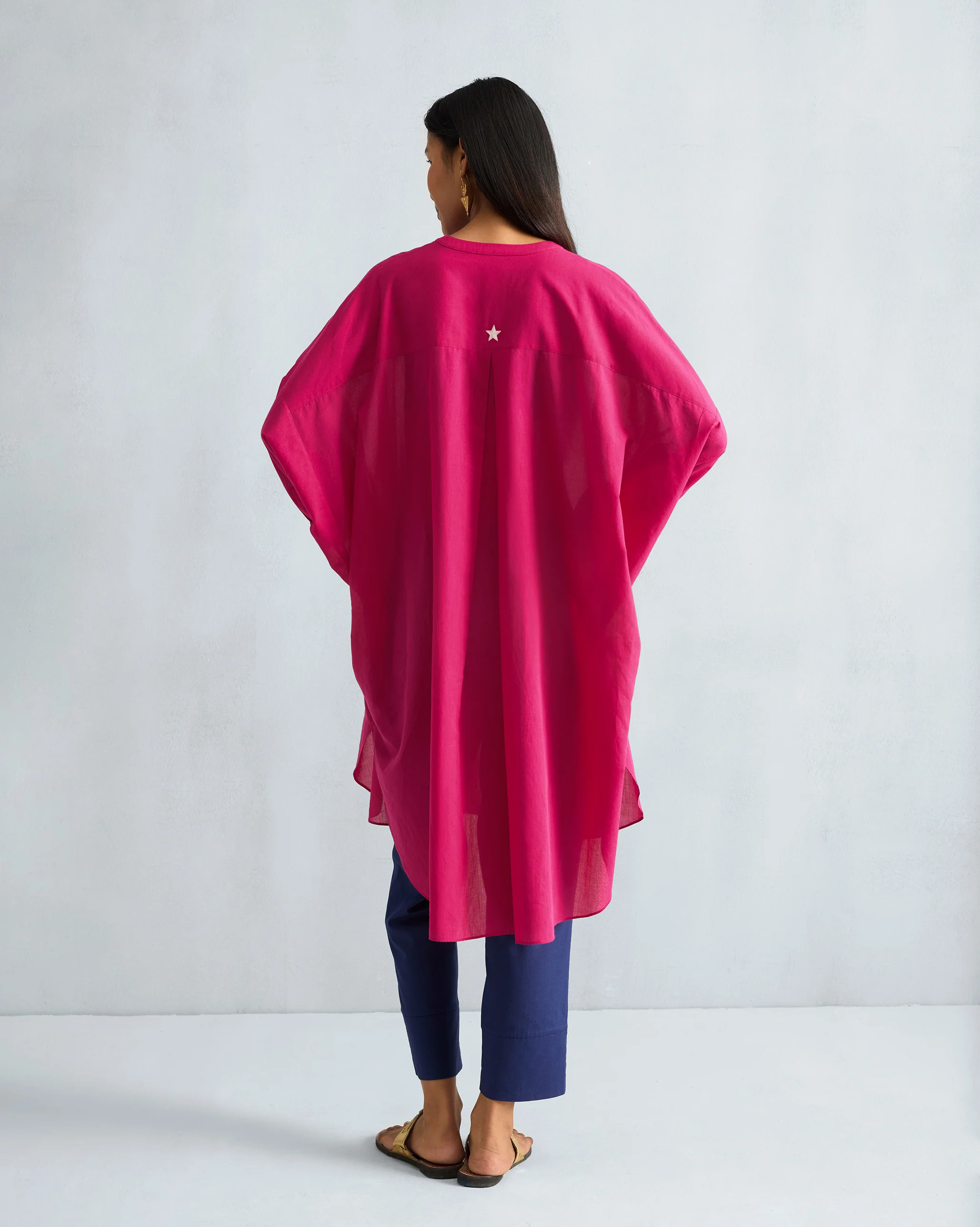Lazy Sunday Tunic - Fuchsia - Image 6