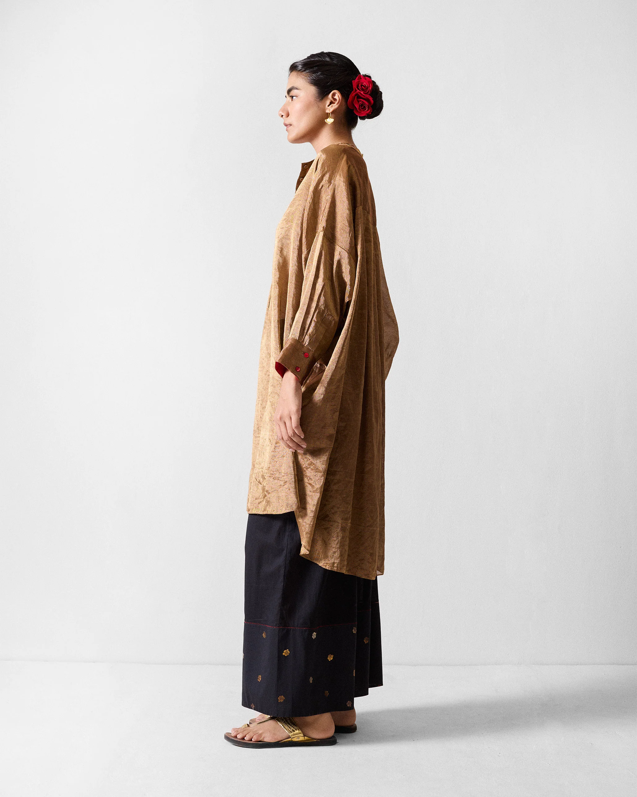 Lazy Sunday Tunic - Gold - Image 4