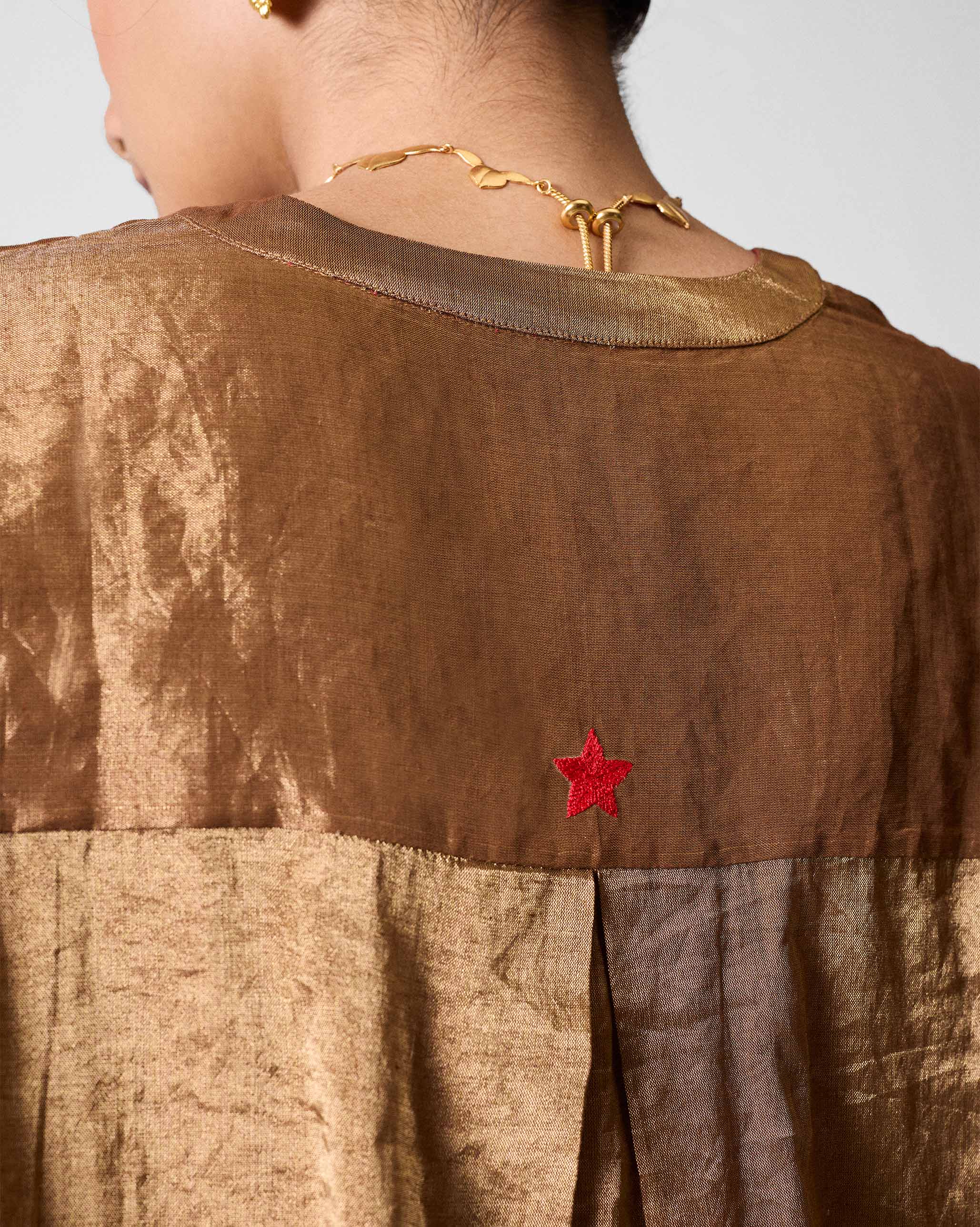 Lazy Sunday Tunic - Gold - Image 6