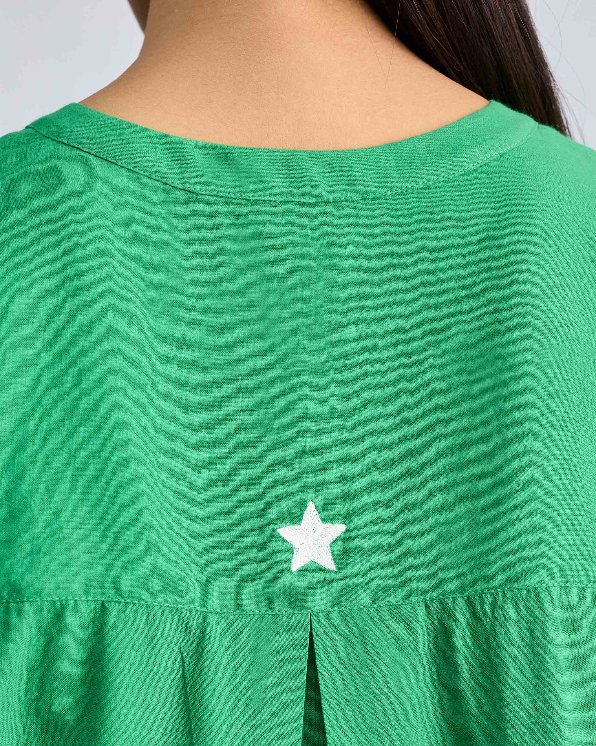 Lazy Sunday Tunic - Green - Image 3