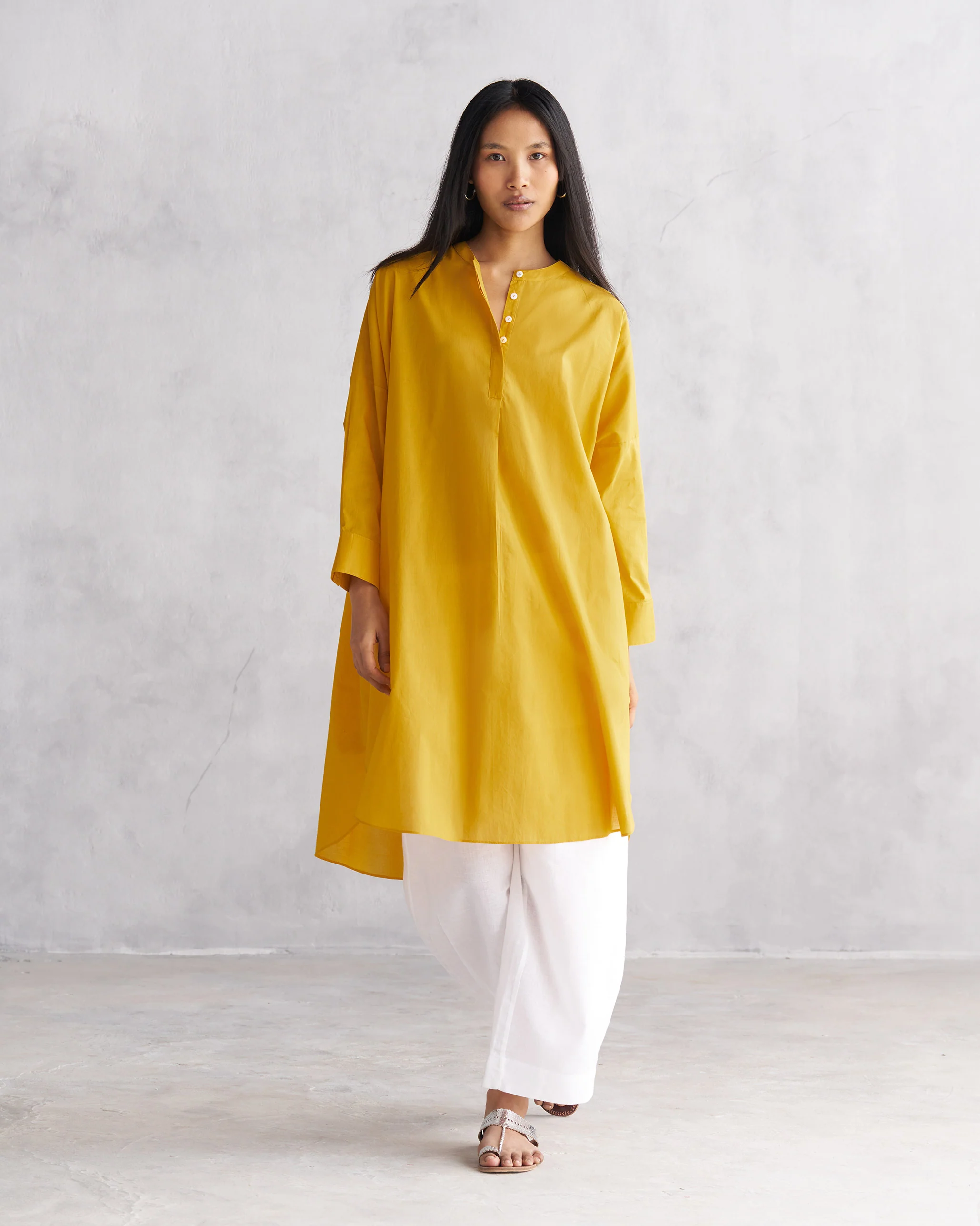 Lazy Sunday Tunic - Ochre - Image 5