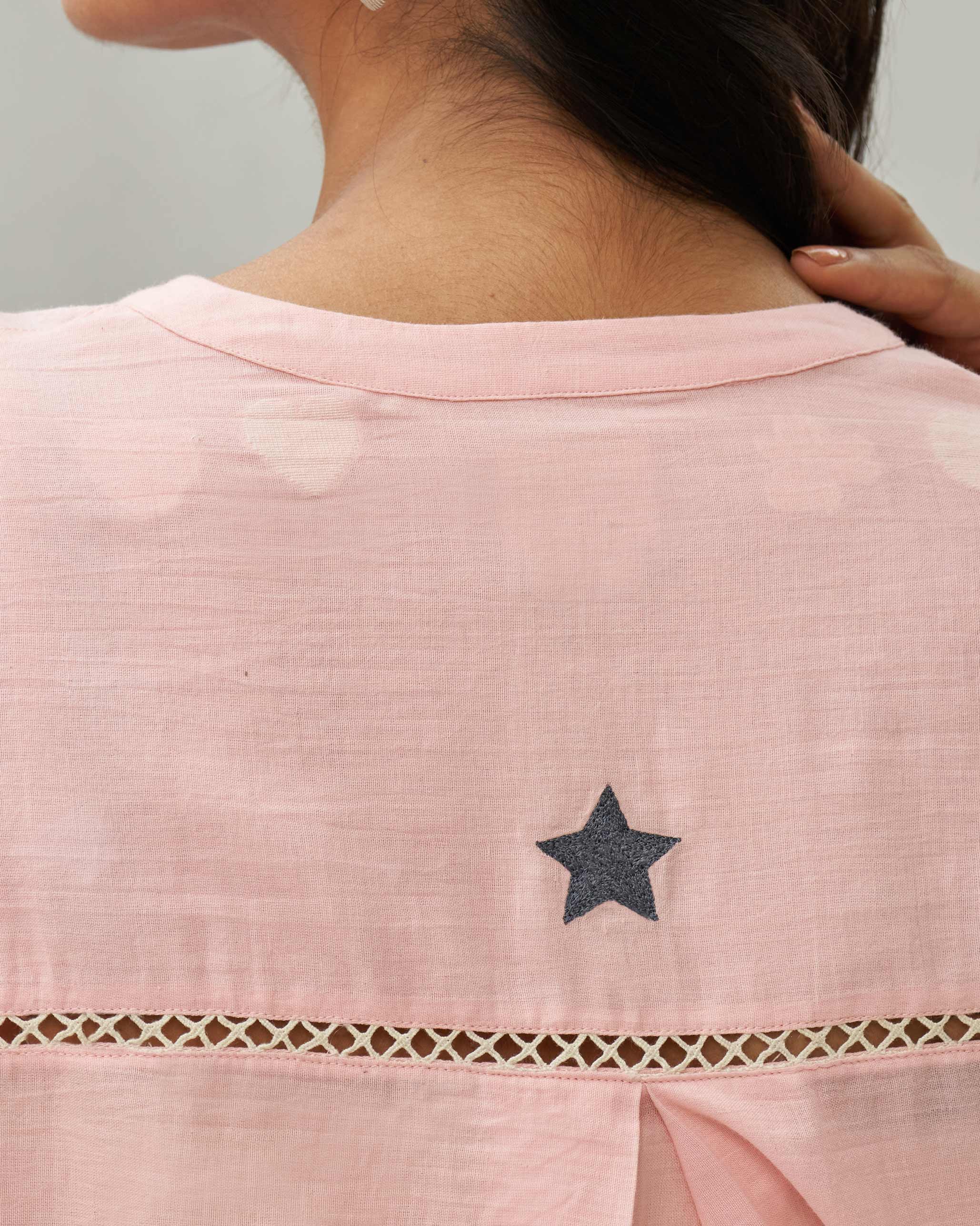 Lazy Sunday Tunic - Pink - Image 3
