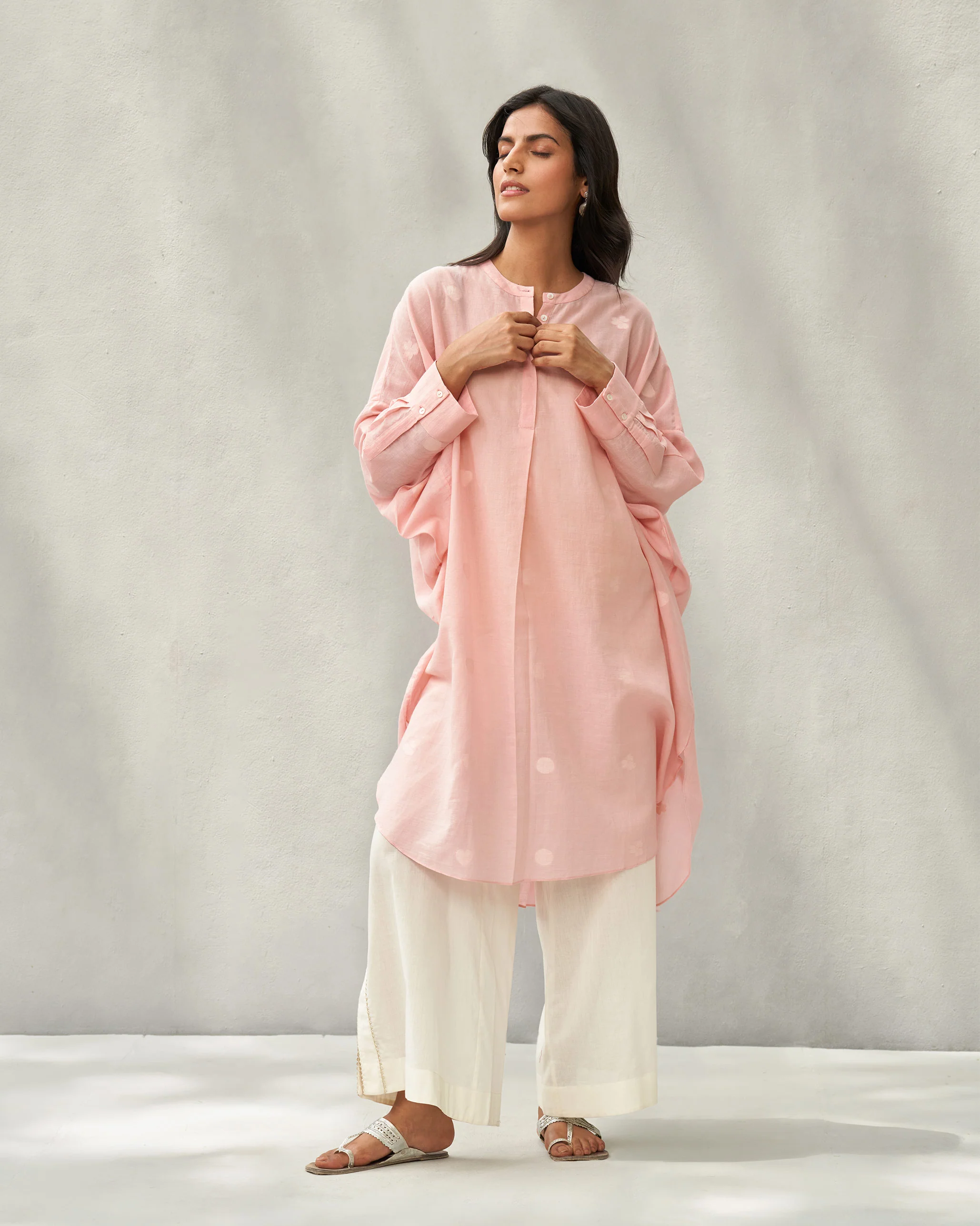 Lazy Sunday Tunic - Pink - Image 4