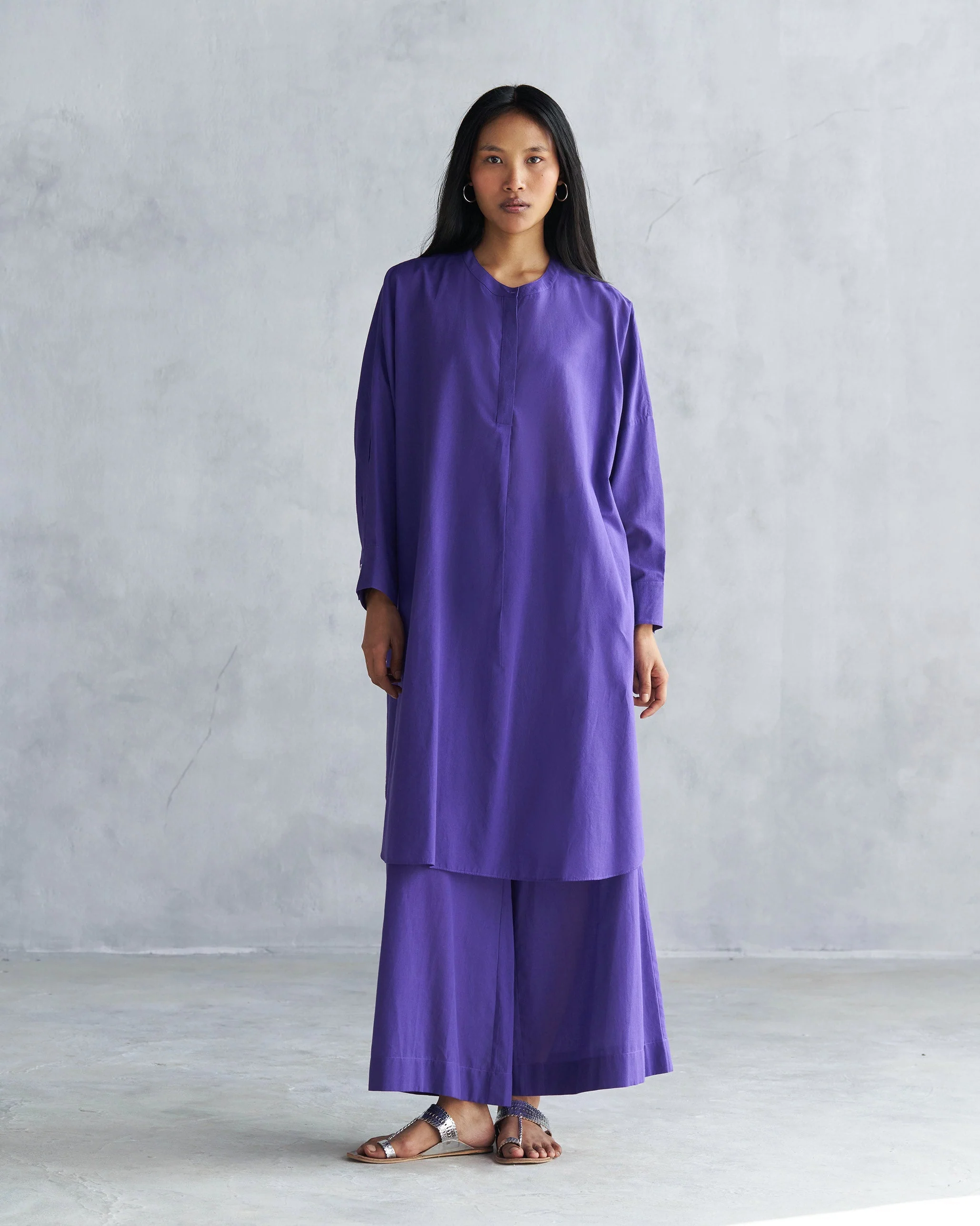 Lazy Sunday Tunic - Purple - Image 7