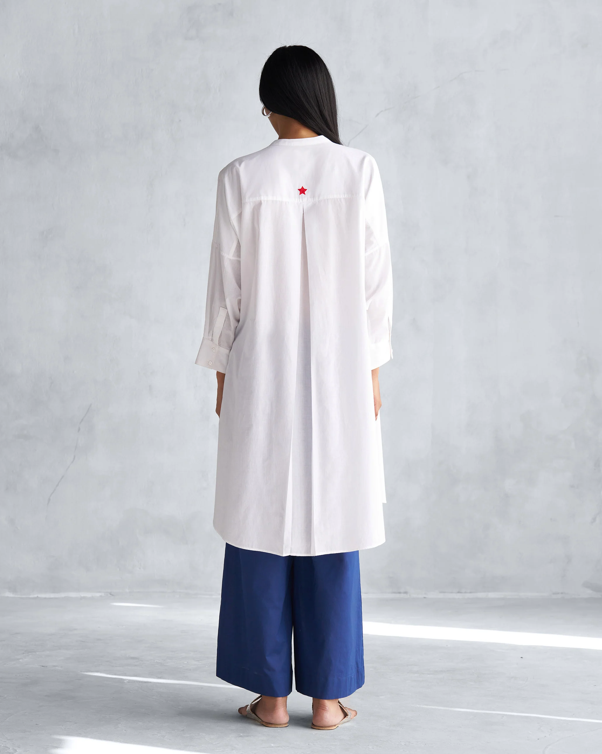 Lazy Sunday Tunic - White - Image 4