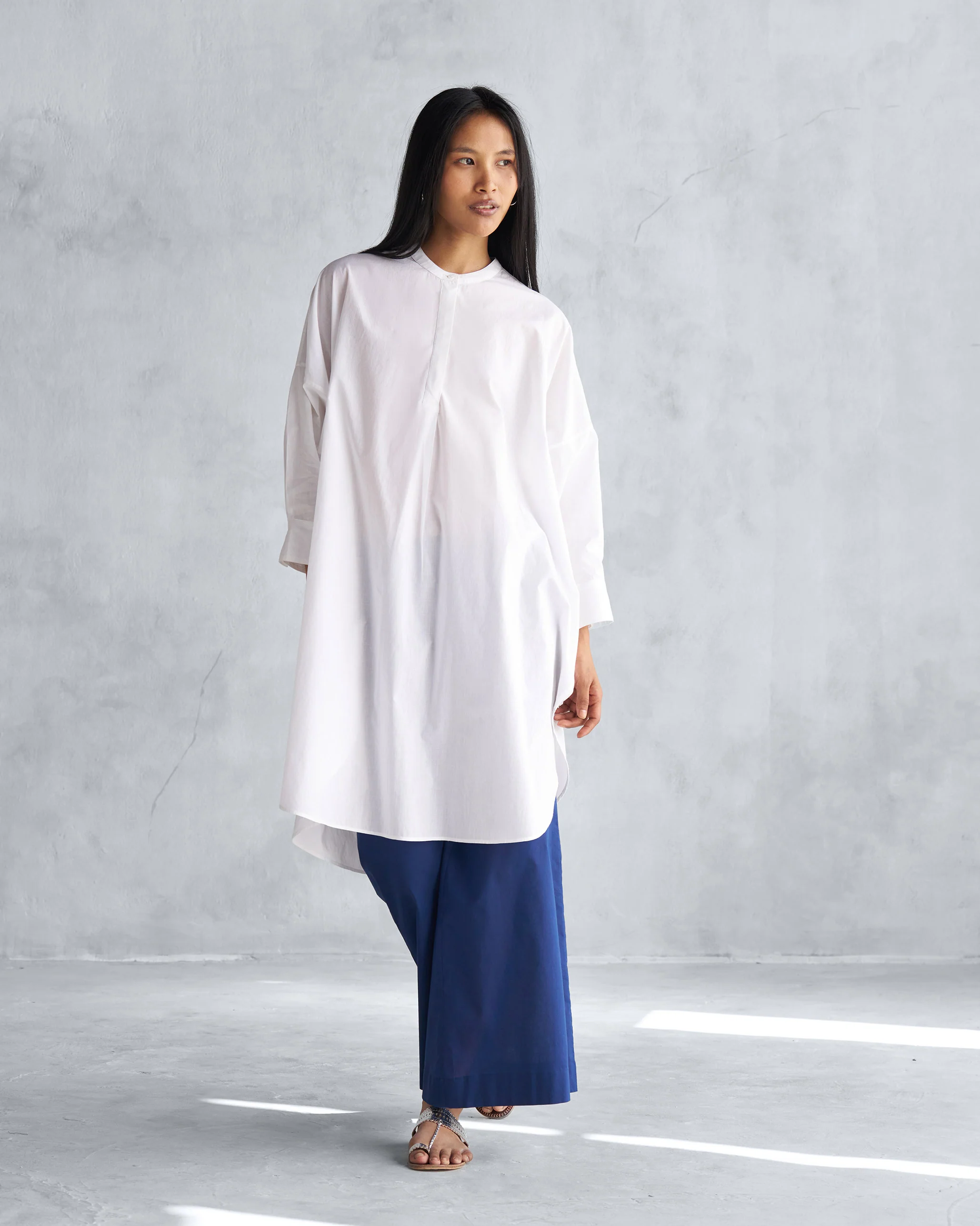 Lazy Sunday Tunic - White - Image 5
