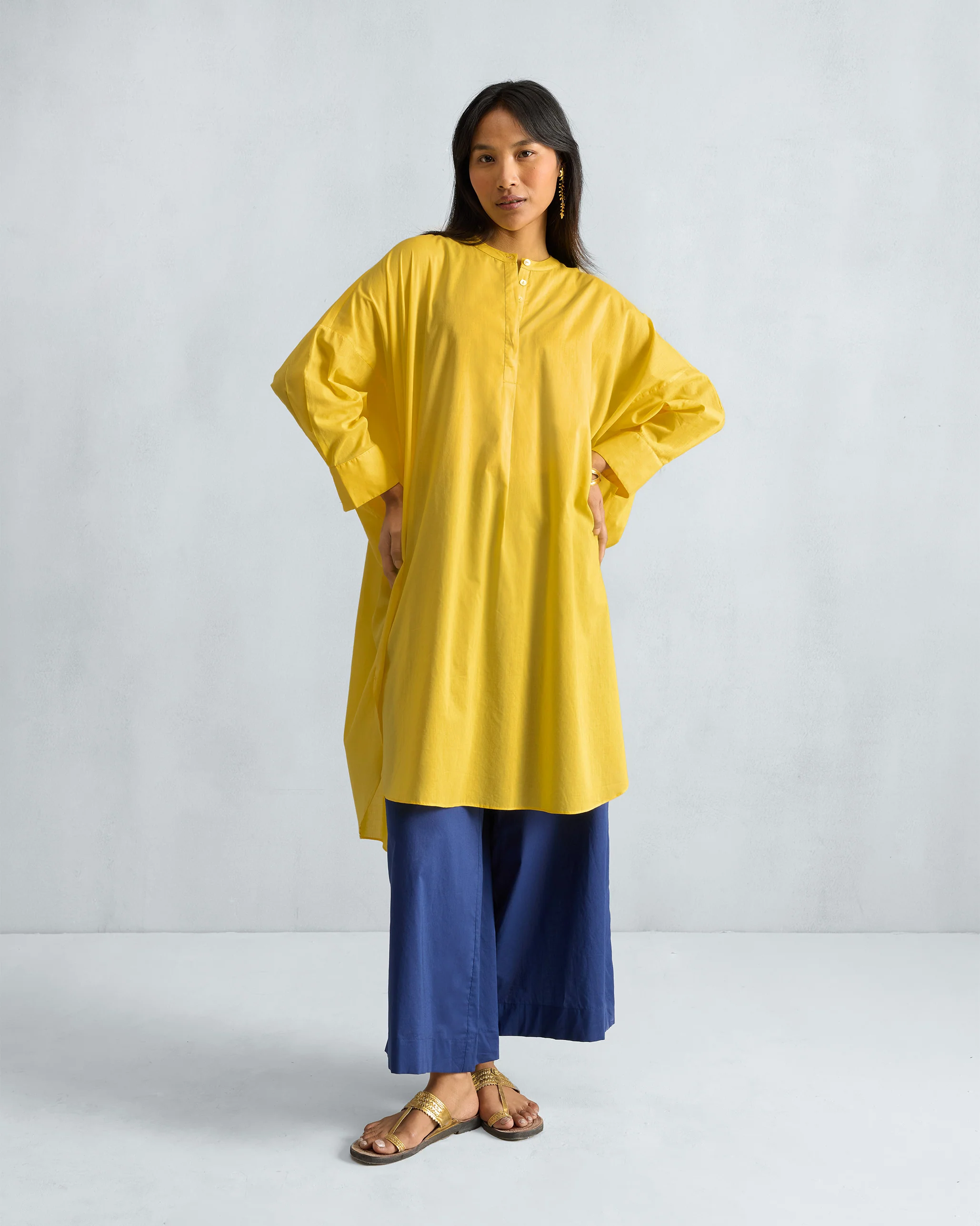 Lazy Sunday Tunic - Yellow - Image 5