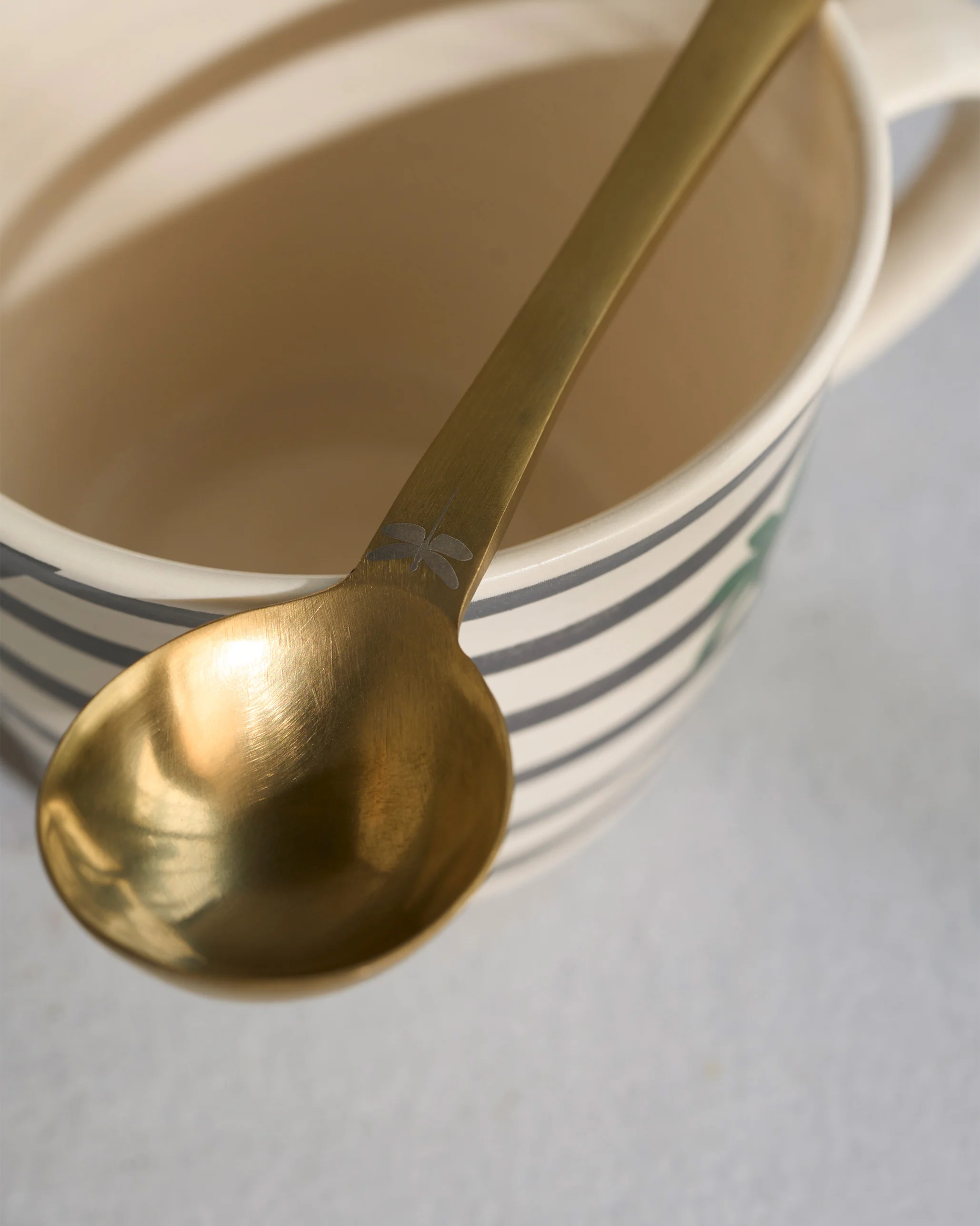 Leafty Affair Soup Mug with Spoon - Image 5