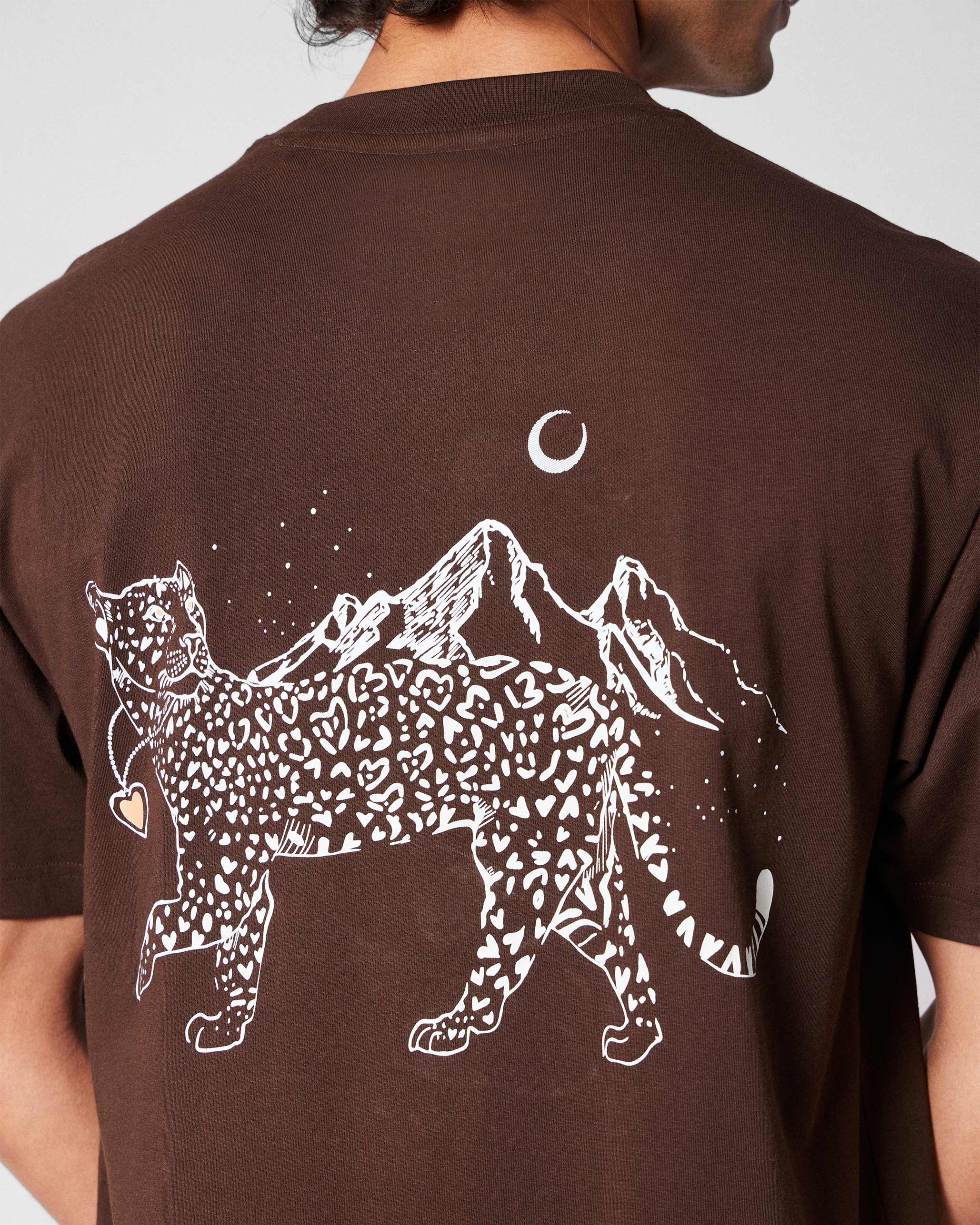 Leap T-Shirt - Brown - Image 4