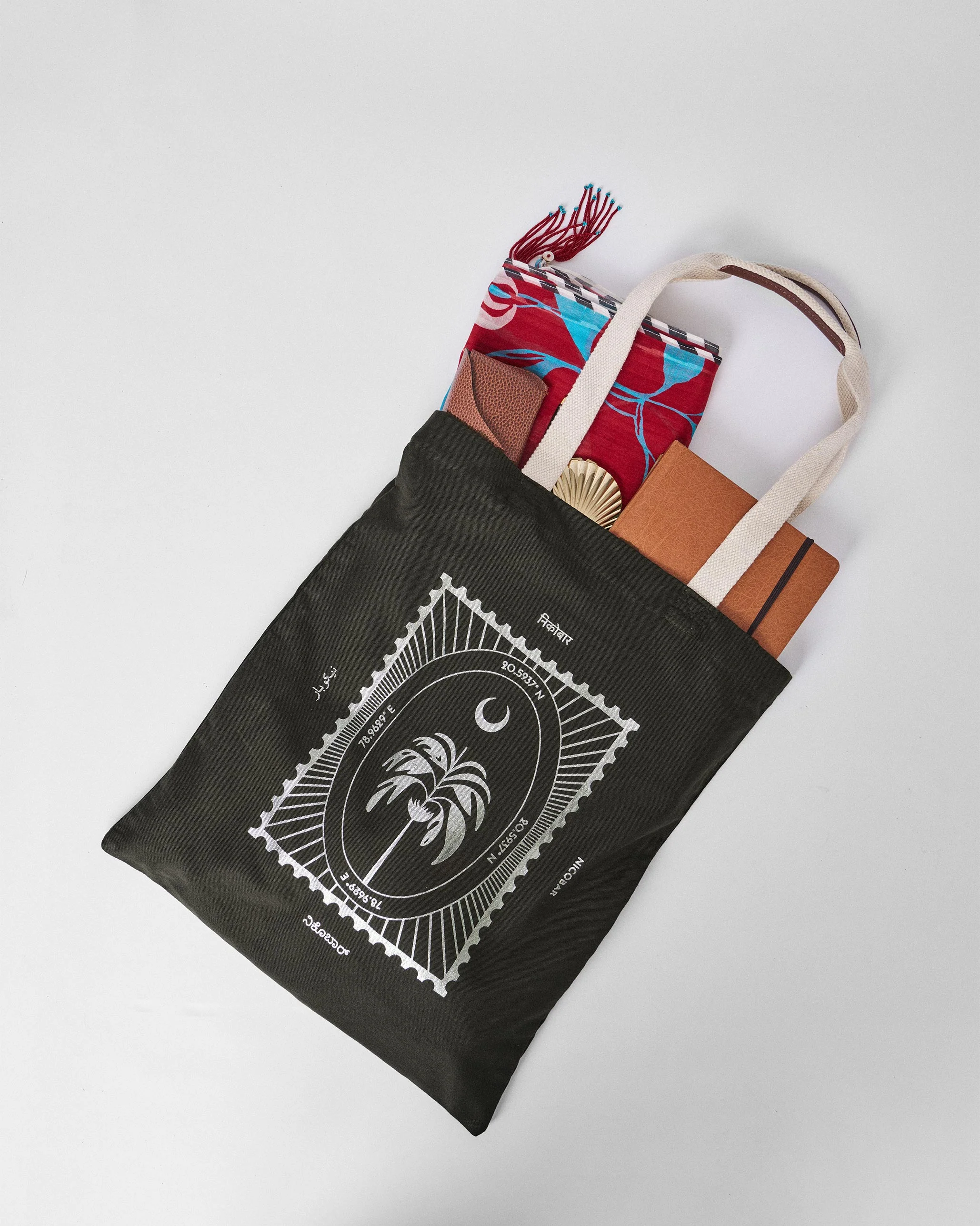 Legacy Tote (Limited Edition)- Charcoal & Silver - Image 5