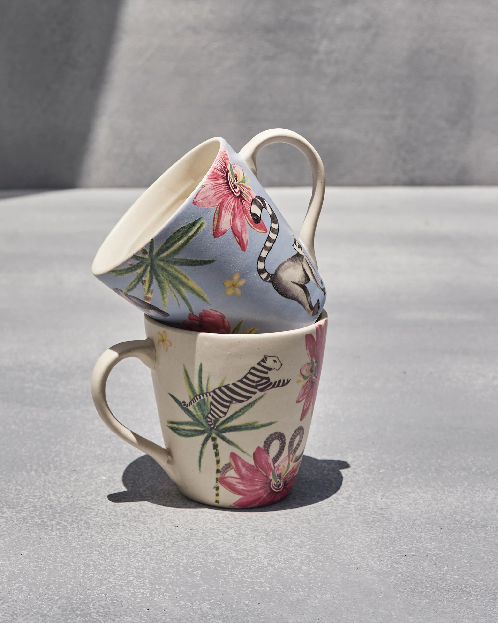 Lemur Mugs (Set of 2) - Image 4