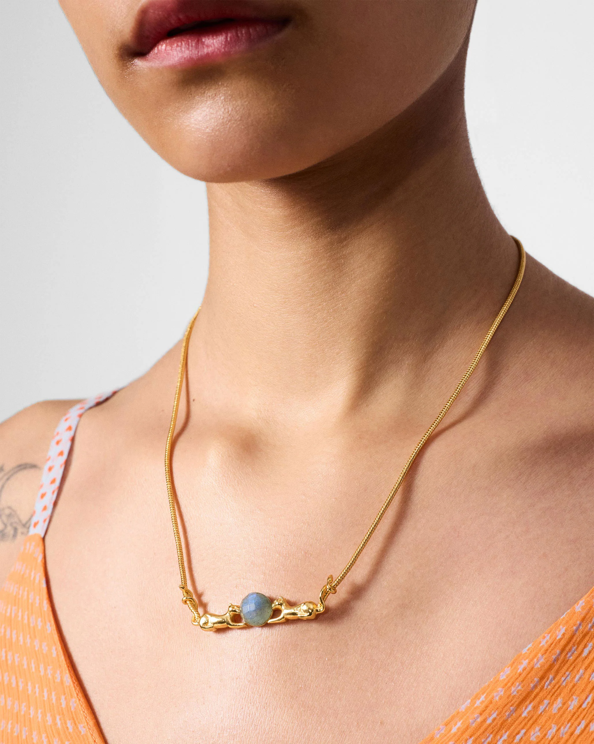 Leopard Necklace - Gold