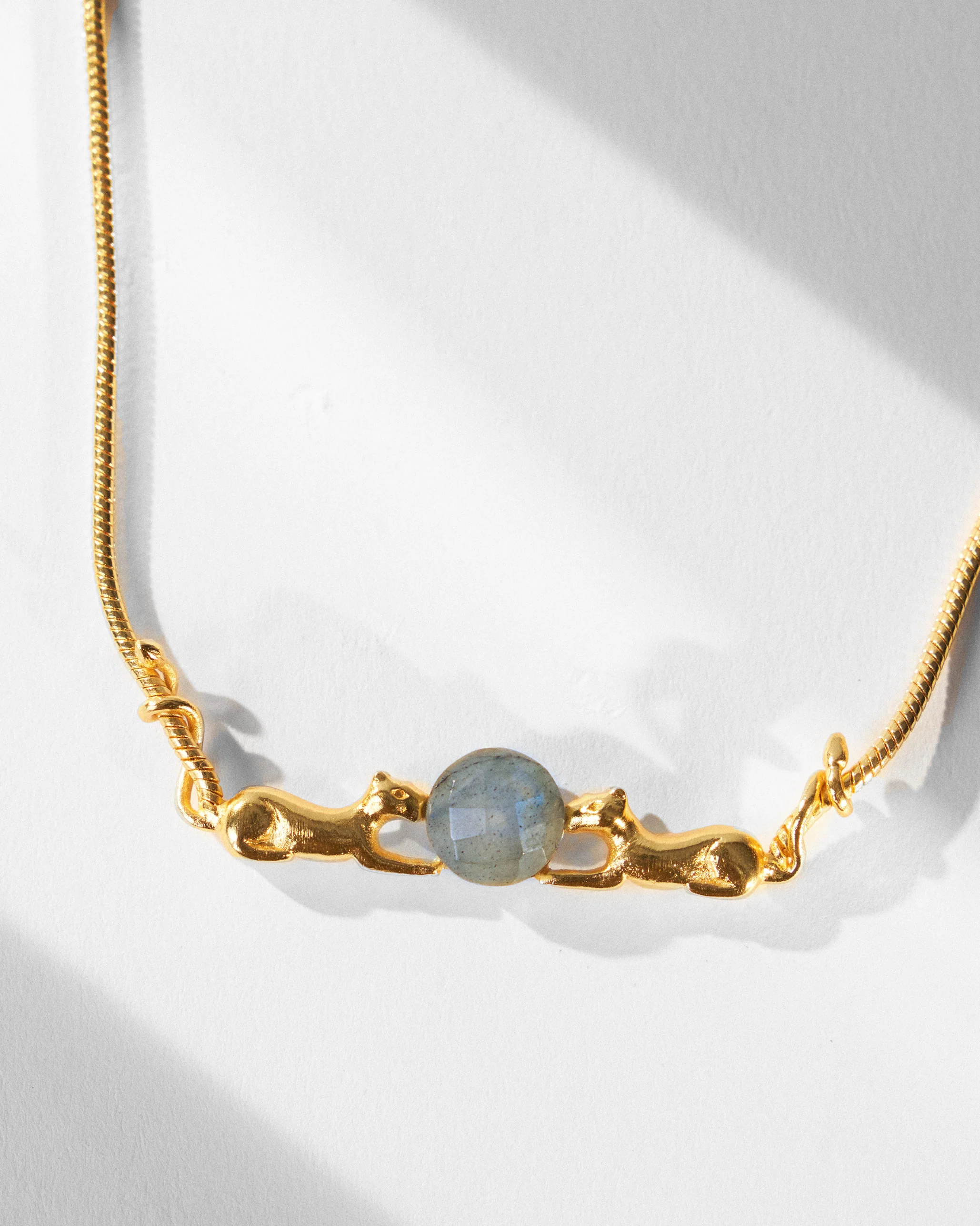 Leopard Necklace - Gold - Image 3