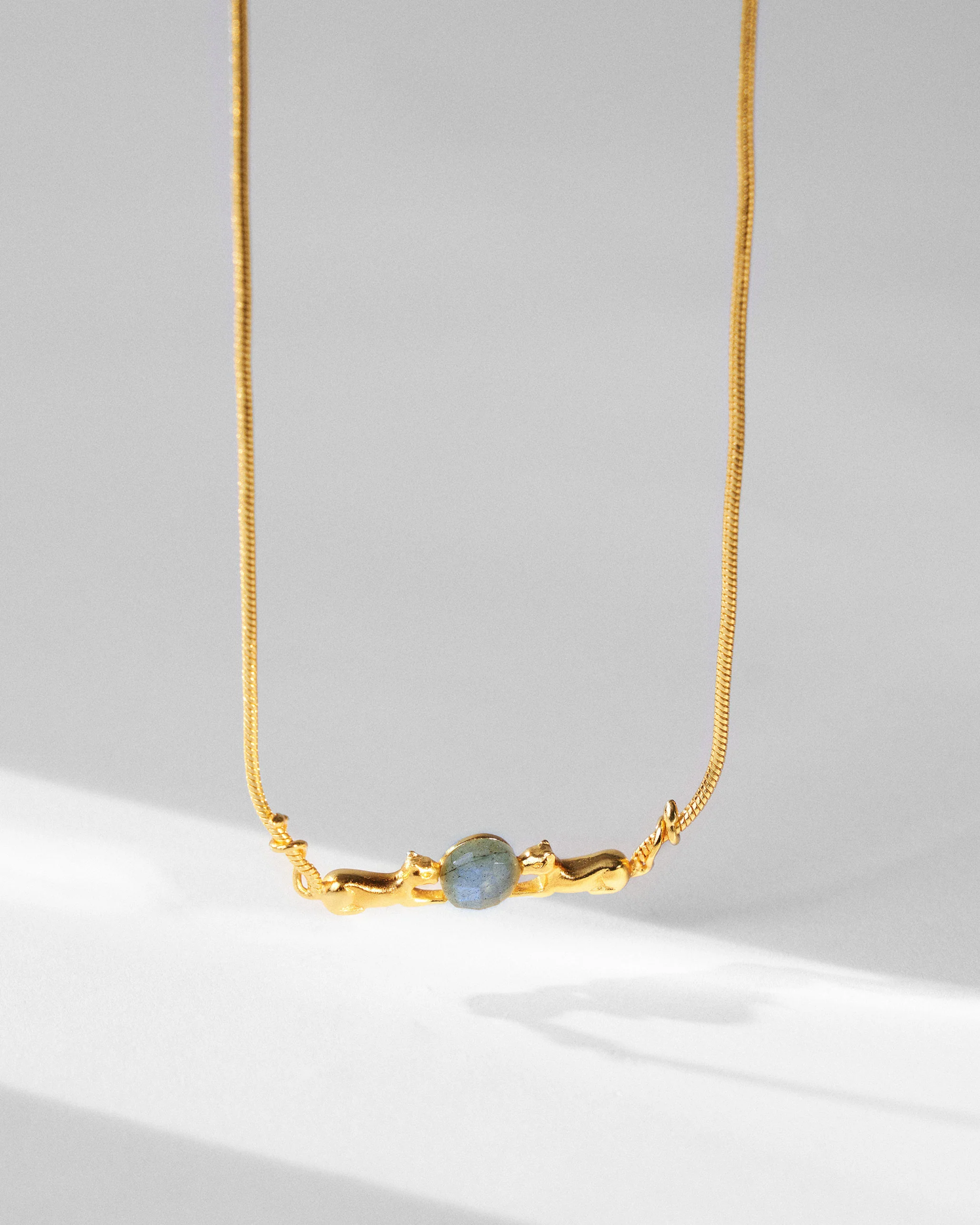 Leopard Necklace - Gold - Image 5