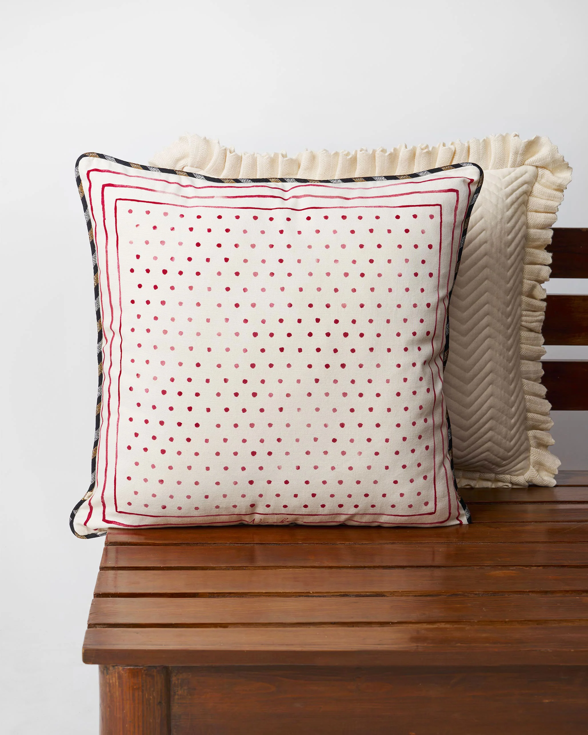 Leopard Palm Cushion Cover - Image 2