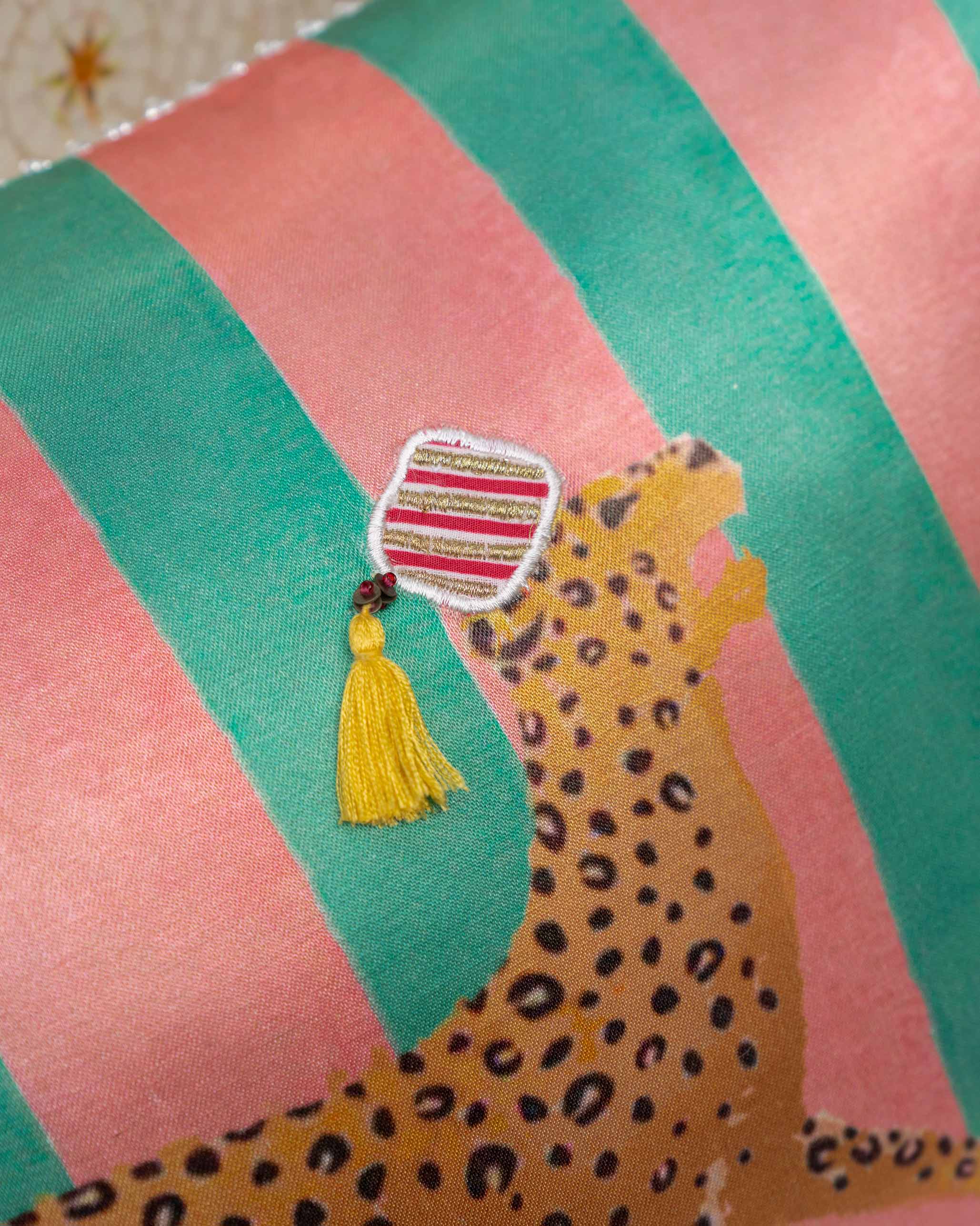 Leopard Stroll Cushion Cover - Image 2