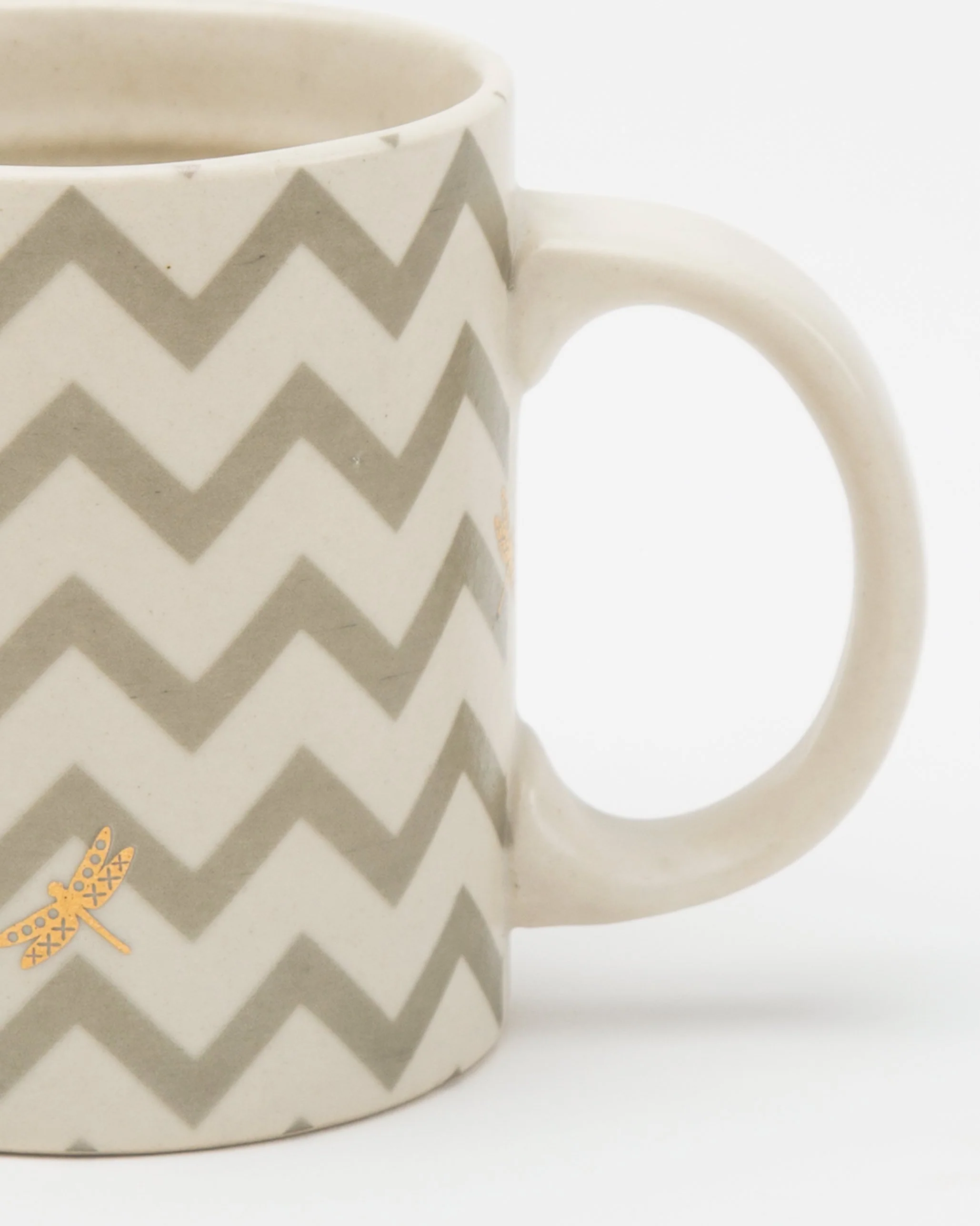 Lily Pond Chevron Mug - Image 2