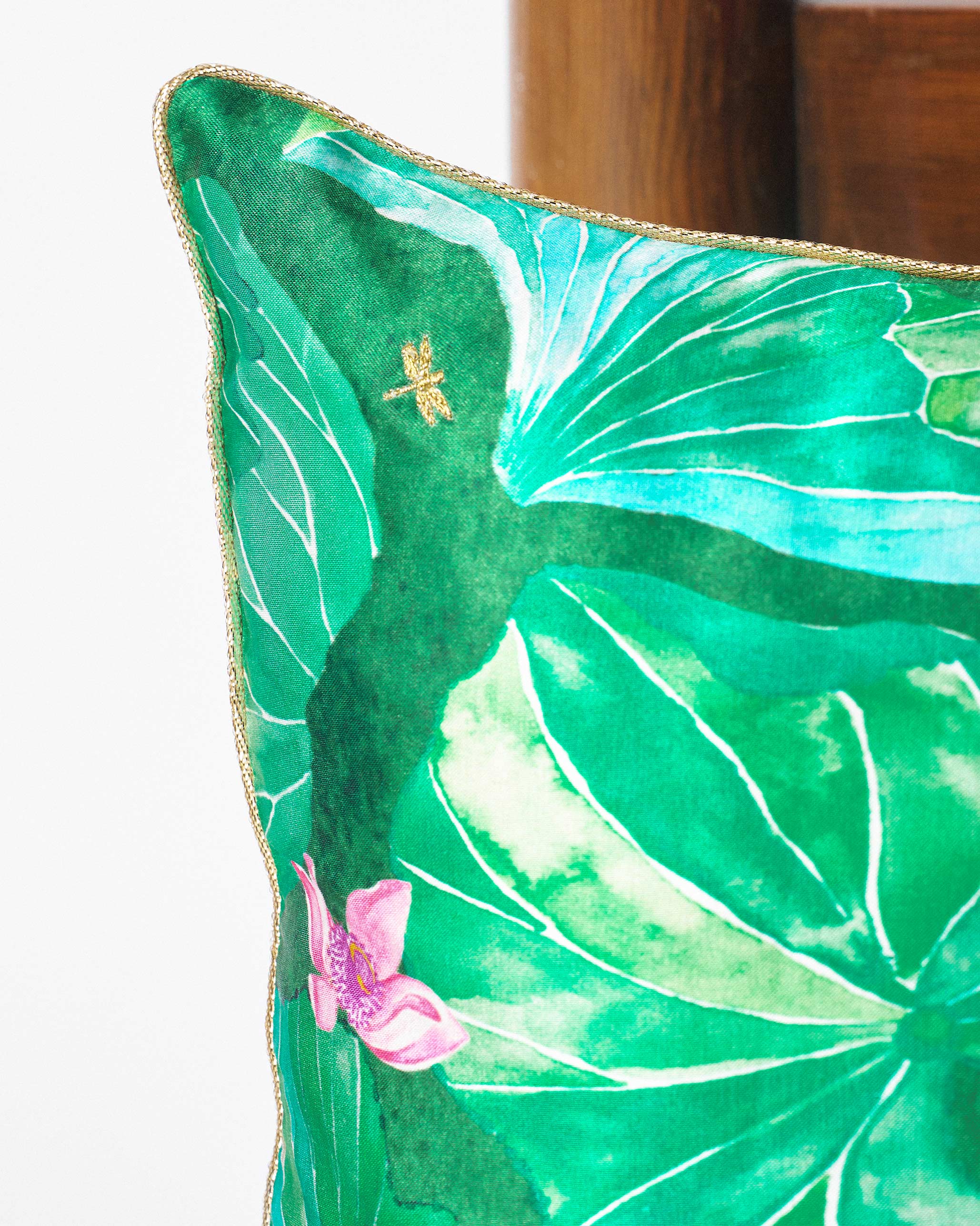 Lily Pond Cushion Cover - Image 3