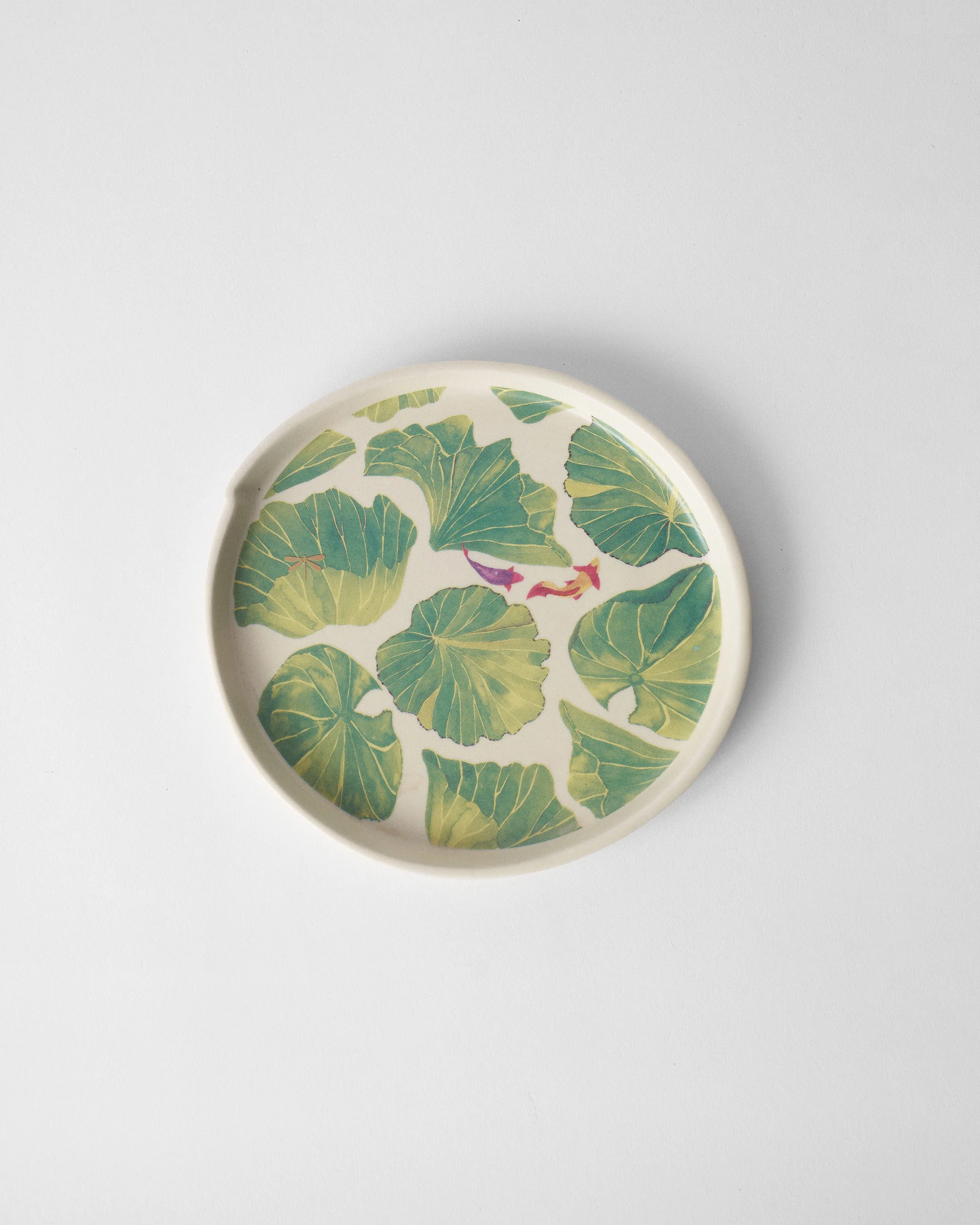 Lily Pond Dessert Plate - Image 4