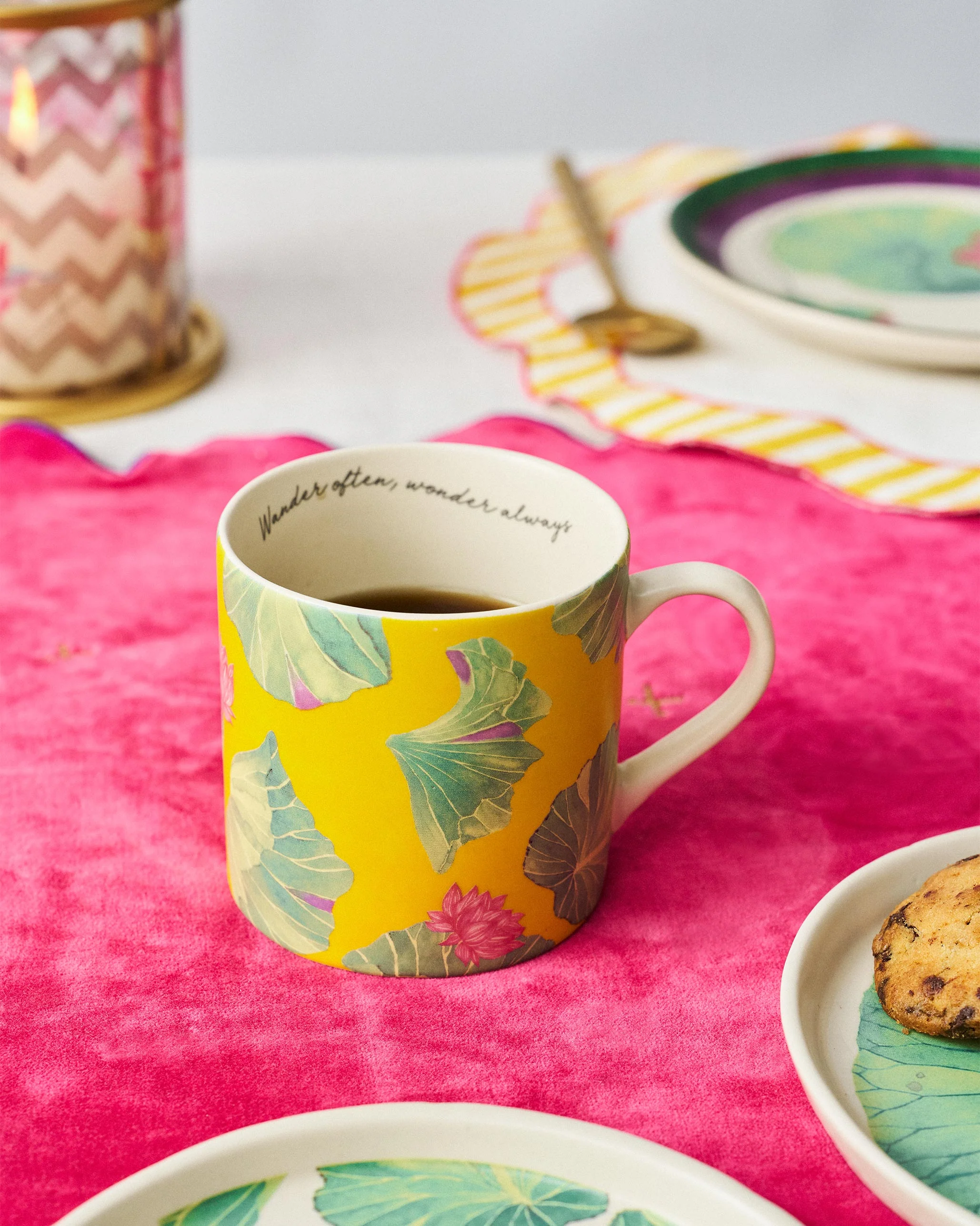 Lily Pond Straight Mug - Image 2