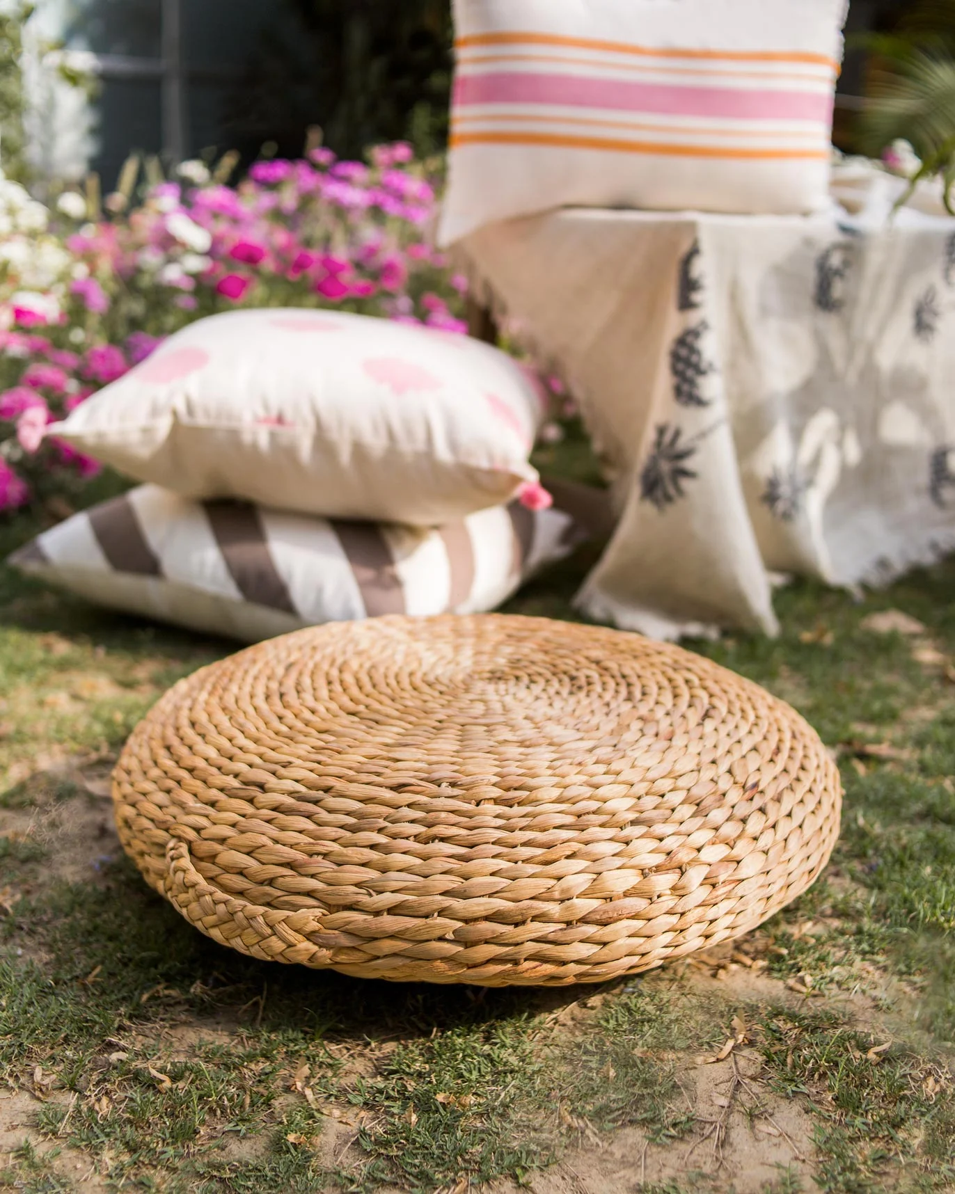 Lilypad Floor Cushion Cover - Image 2