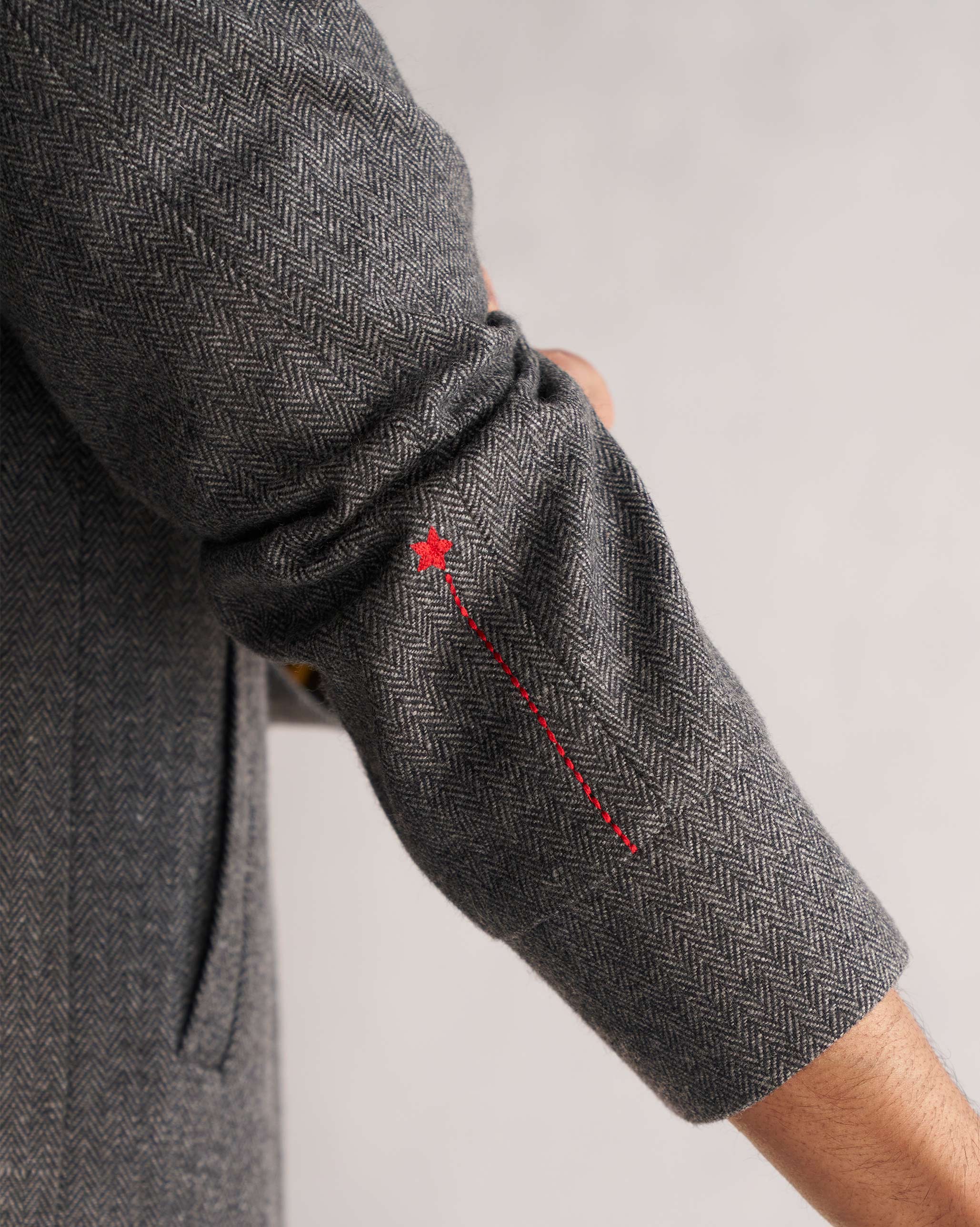 Long Jacket - Grey - Image 3