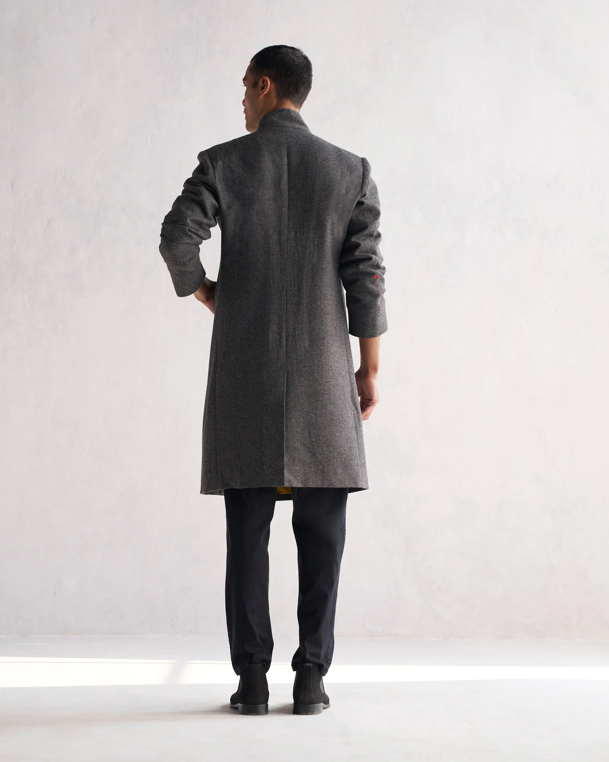 Long Jacket - Grey - Image 5