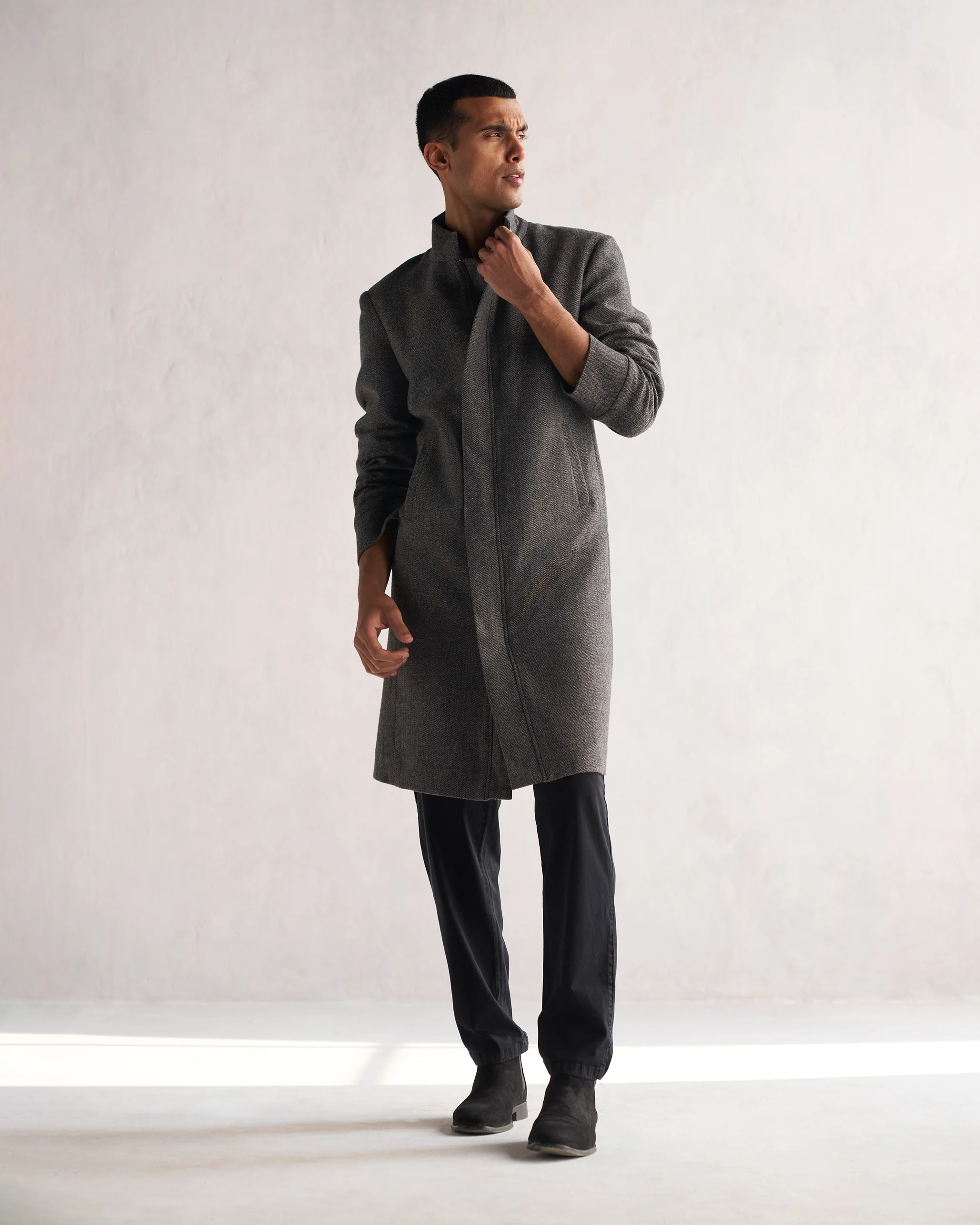 Long Jacket - Grey - Image 6