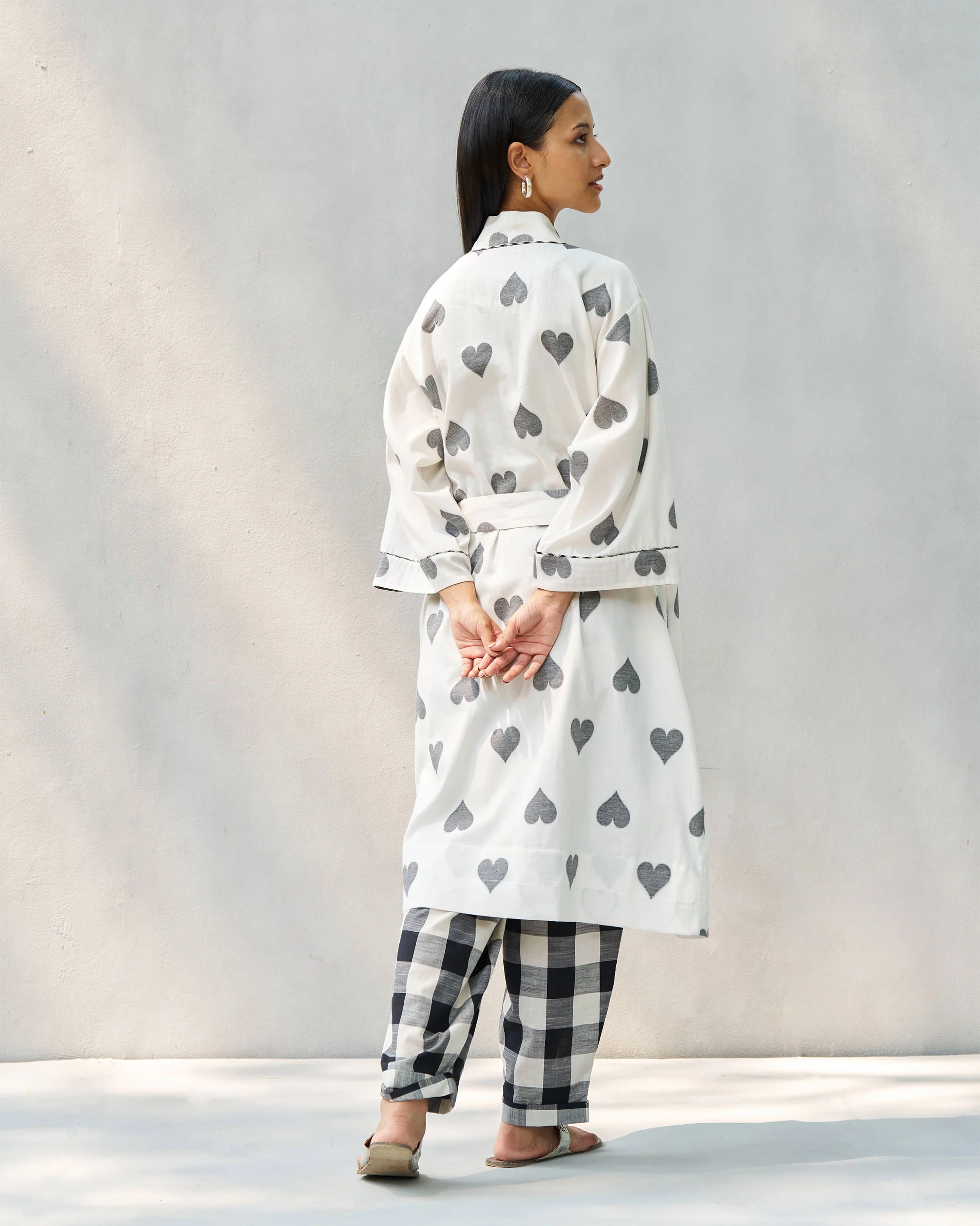 Longline Kimono - Ivory - Image 4