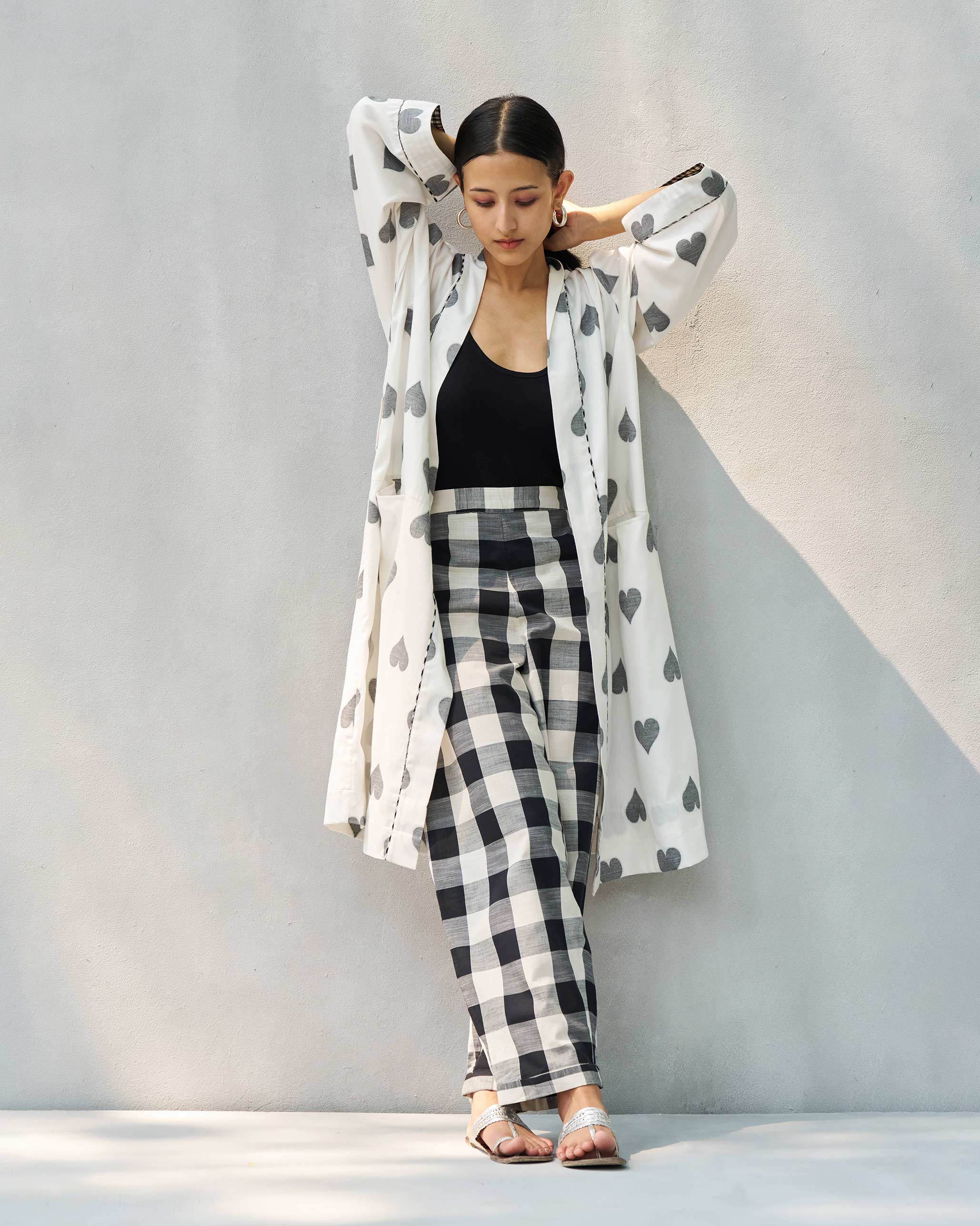 Longline Kimono - Ivory - Image 9