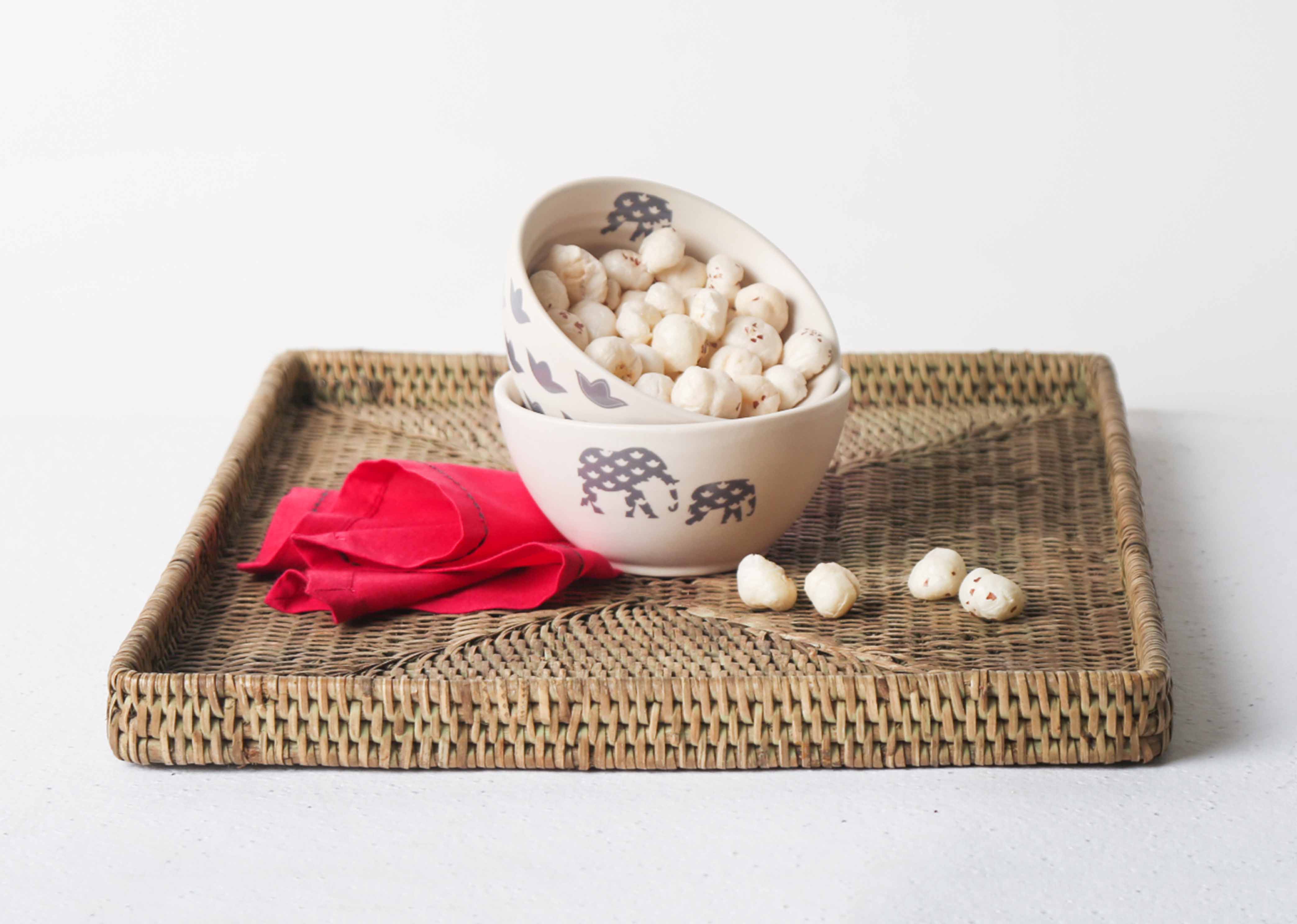 Lotus Aqua Nut Bowl (Set of 2) - Image 3