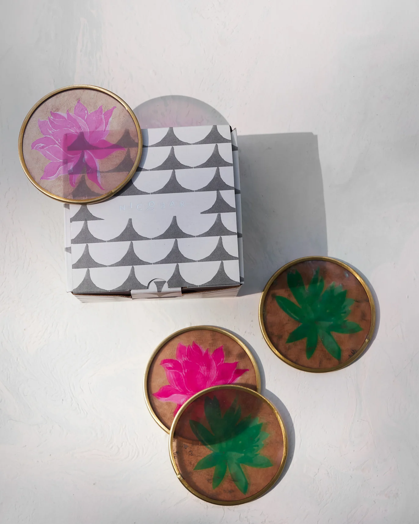 Lotus Coaster (Set of 4) - Image 3